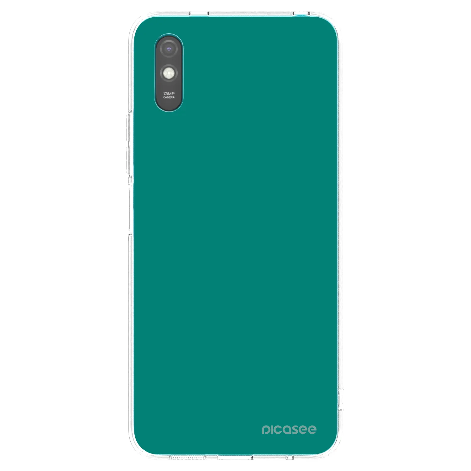 Picasee διαφανής θήκη σιλικόνης Xiaomi Redmi 9AT - Emerald Mist