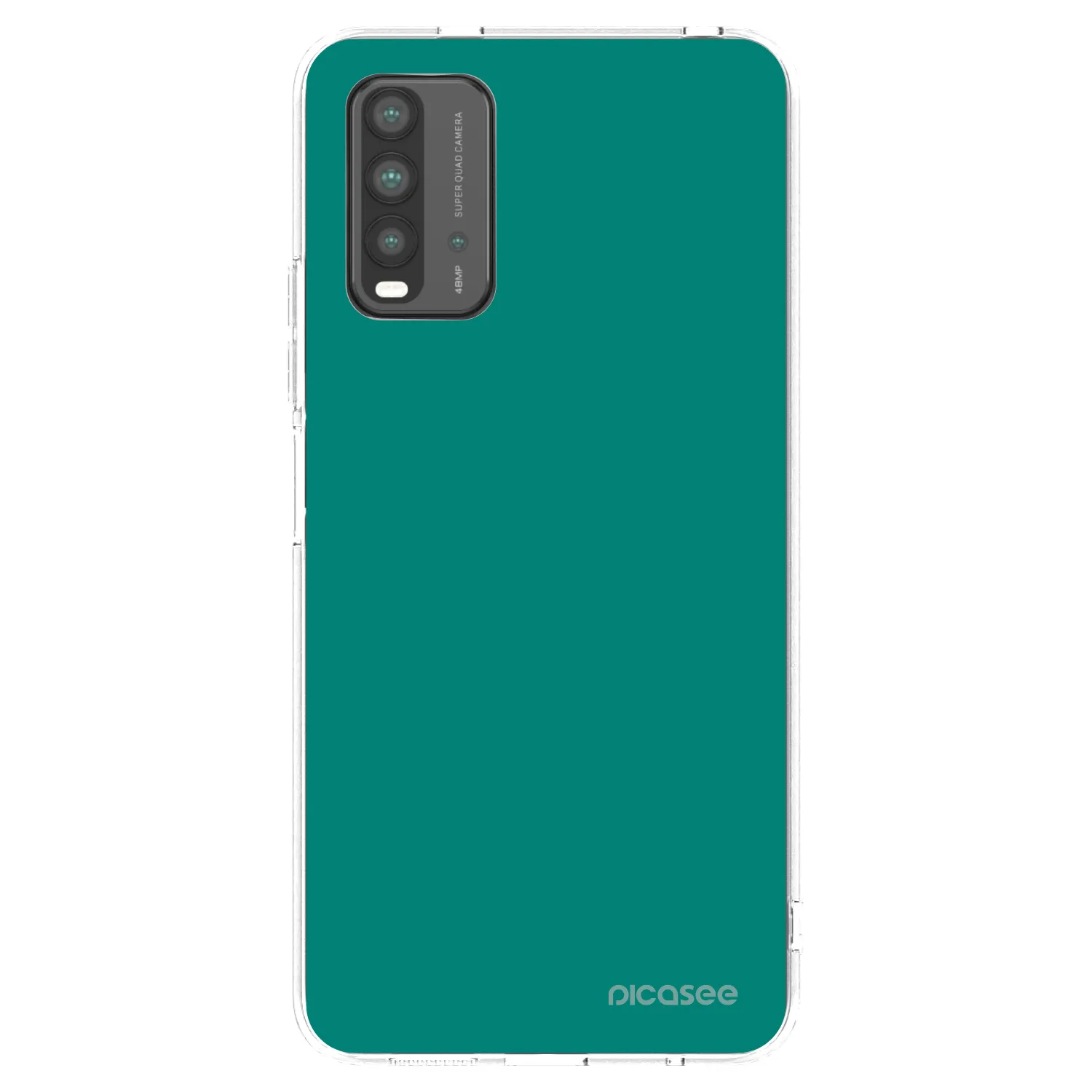 Picasee διαφανής θήκη σιλικόνης Xiaomi Redmi 9T - Emerald Mist
