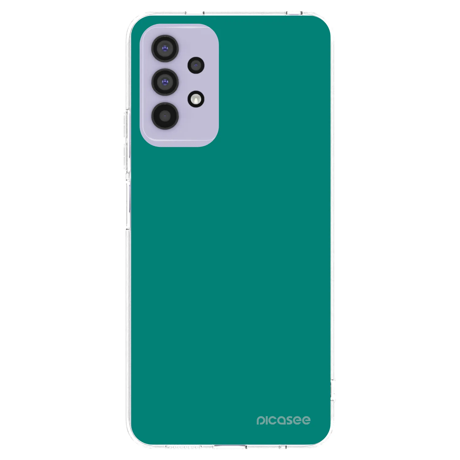 Picasee διαφανής θήκη σιλικόνης Samsung Galaxy A32 4G SM-A325F - Emerald Mist