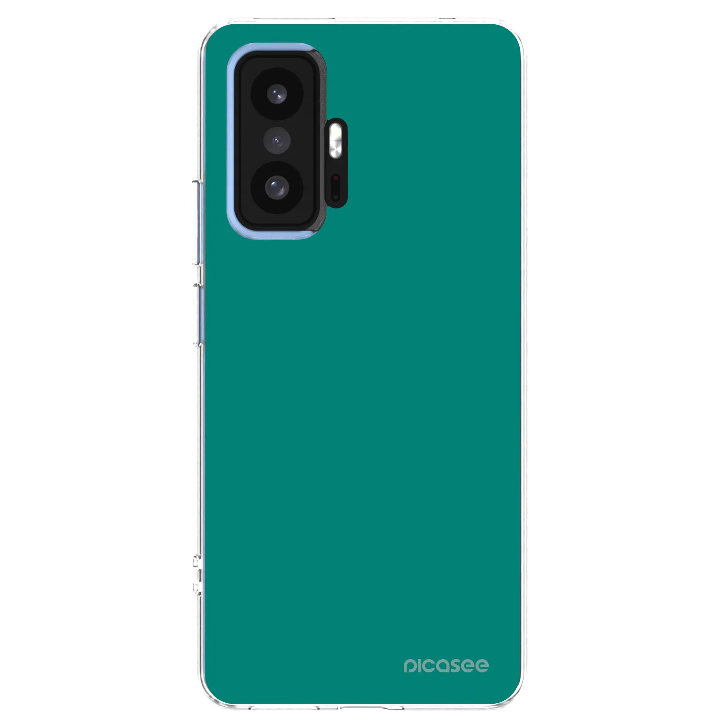 Picasee διαφανής θήκη σιλικόνης Xiaomi 11T Pro - Emerald Mist