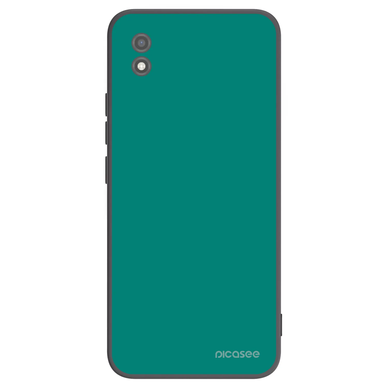 Picasee Μαύρη θήκη σιλικόνης για Realme C11 (2021) - Emerald Mist