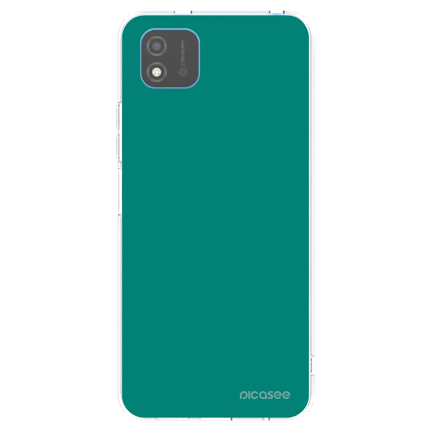 Picasee διαφανής θήκη σιλικόνης Realme C11 (2021) - Emerald Mist