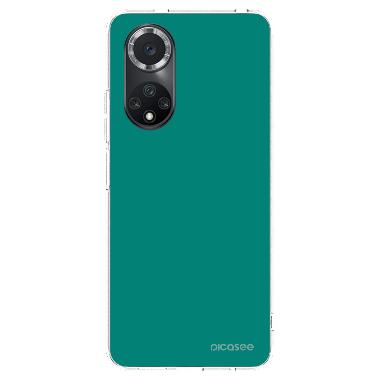 Picasee διαφανής θήκη σιλικόνης Huawei Nova 9 SE - Emerald Mist