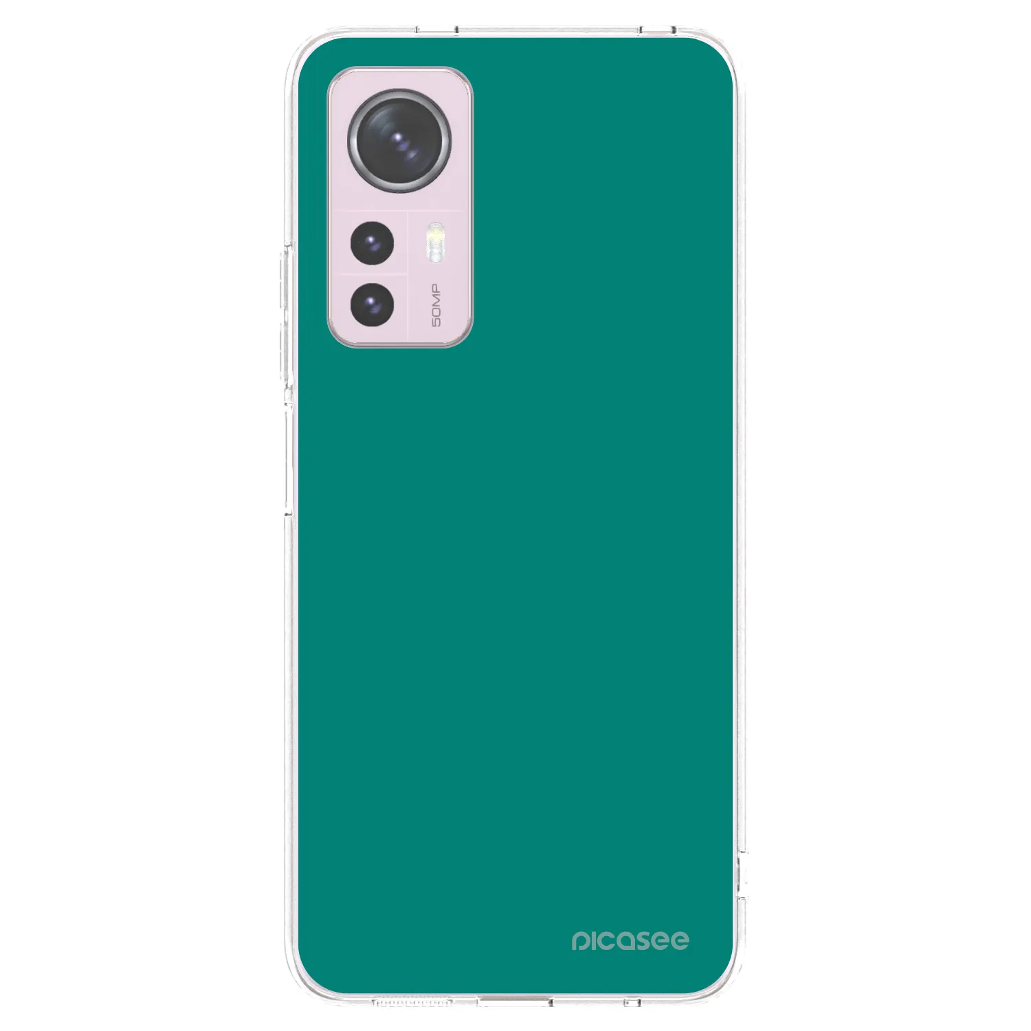 Picasee διαφανής θήκη σιλικόνης Xiaomi 12 - Emerald Mist