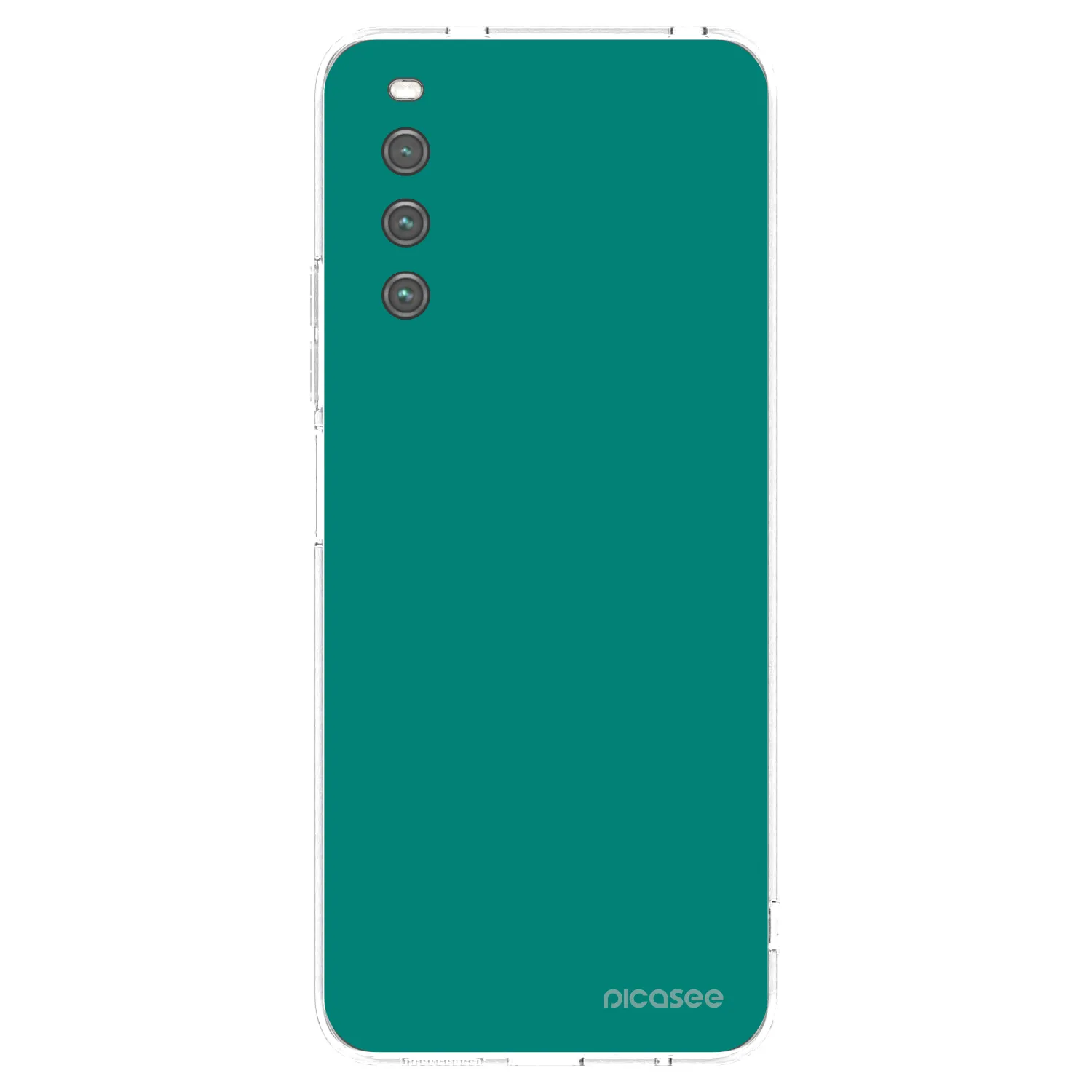 Picasee διαφανής θήκη σιλικόνης Sony Xperia 10 IV 5G - Emerald Mist