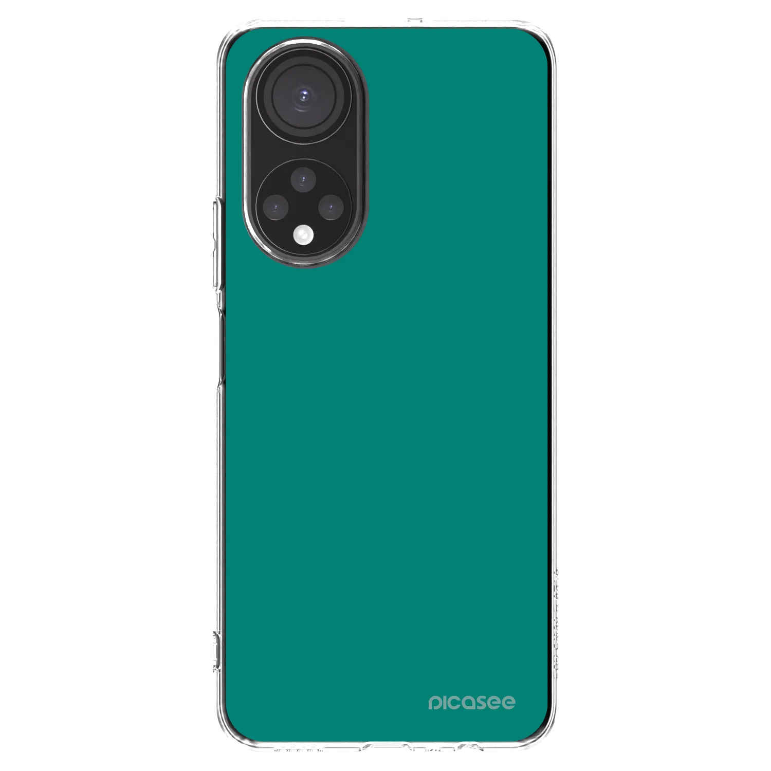 Picasee διαφανής θήκη σιλικόνης Honor X7 - Emerald Mist