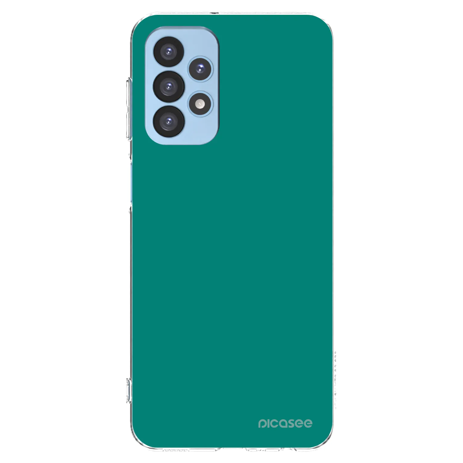 Picasee διαφανής θήκη σιλικόνης Samsung Galaxy A23 A235F 4G - Emerald Mist