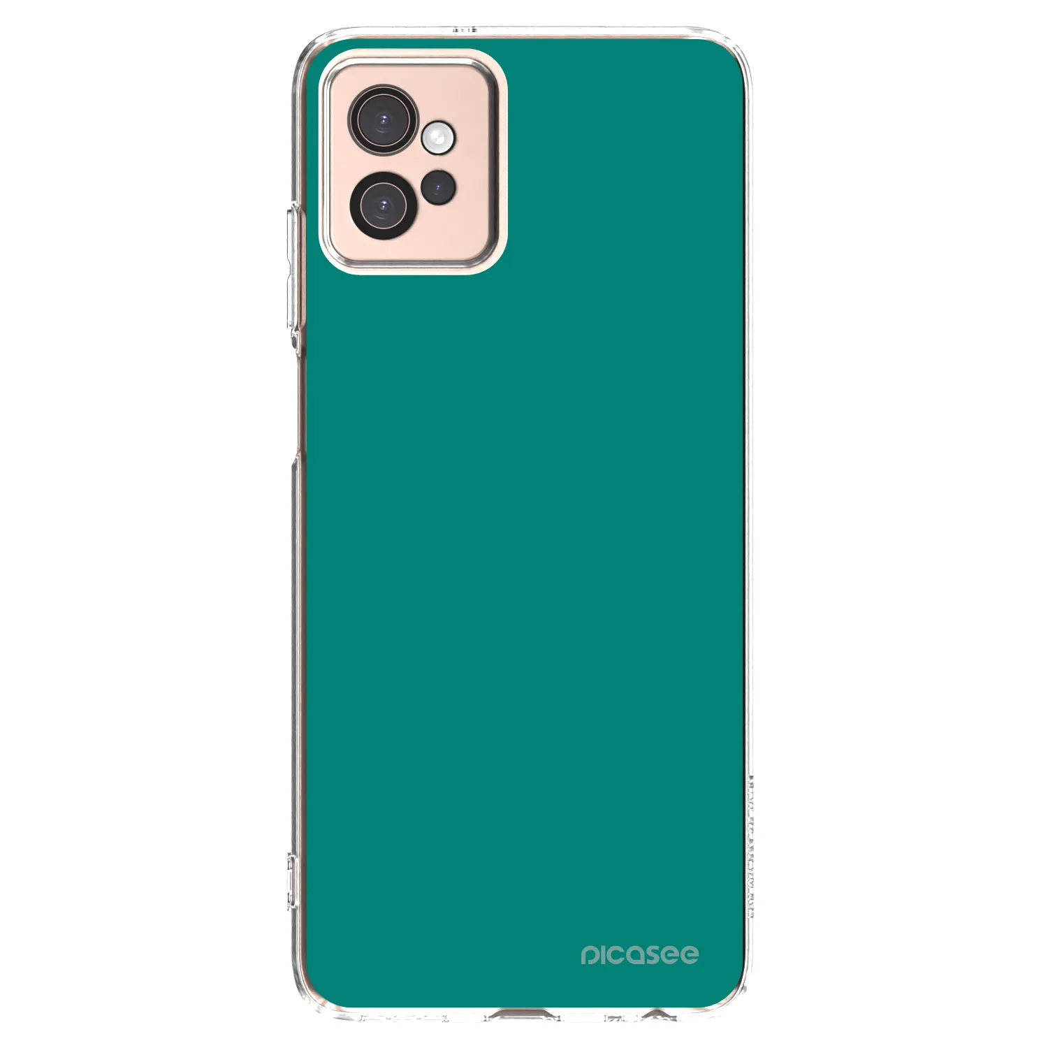 Picasee διαφανής θήκη σιλικόνης Motorola Moto G32 - Emerald Mist