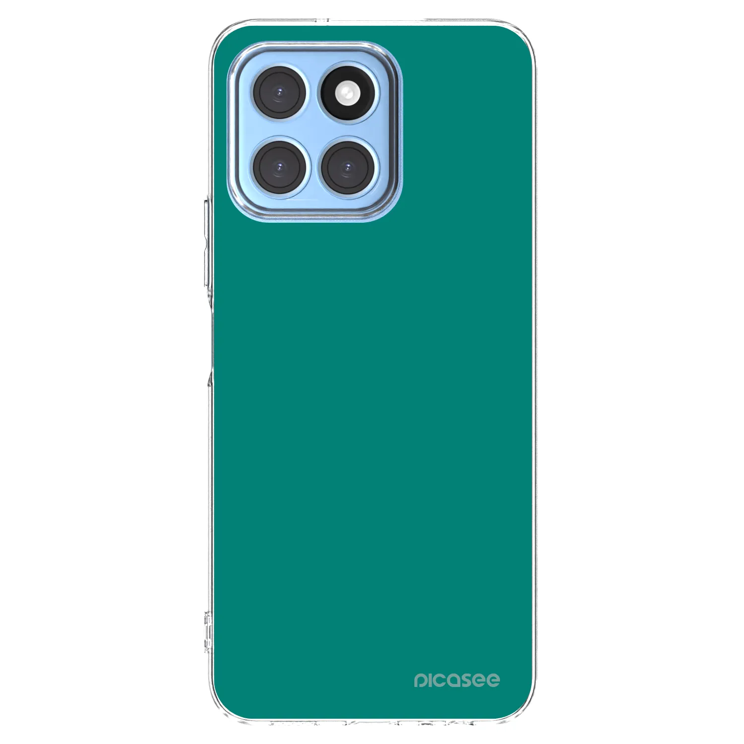 Picasee διαφανής θήκη σιλικόνης Honor X6 - Emerald Mist