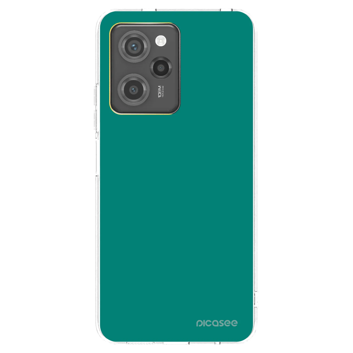 Picasee διαφανής θήκη σιλικόνης Xiaomi Poco X5 Pro - Emerald Mist