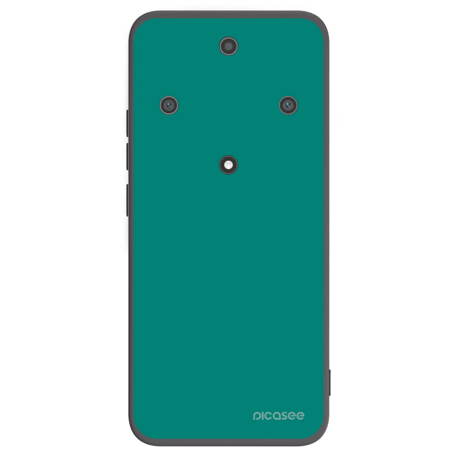 Picasee Μαύρη θήκη σιλικόνης για Honor Magic5 Lite 5G - Emerald Mist