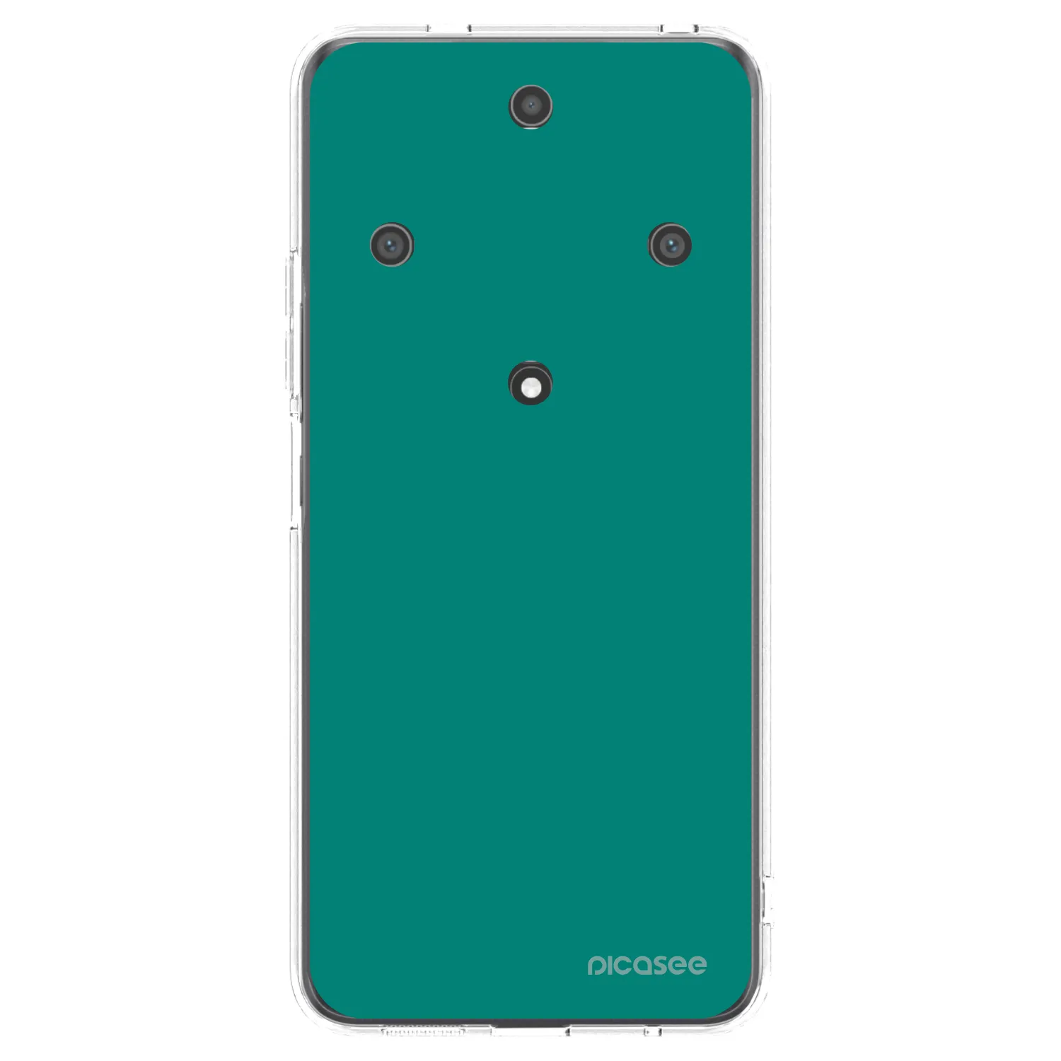 Picasee διαφανής θήκη σιλικόνης Honor Magic5 Lite 5G - Emerald Mist