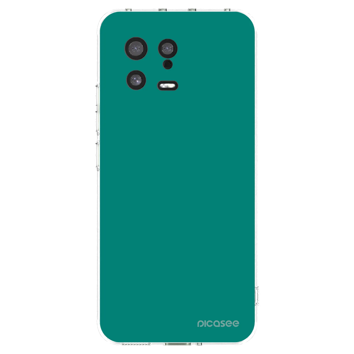 Picasee διαφανής θήκη σιλικόνης Xiaomi 13 - Emerald Mist