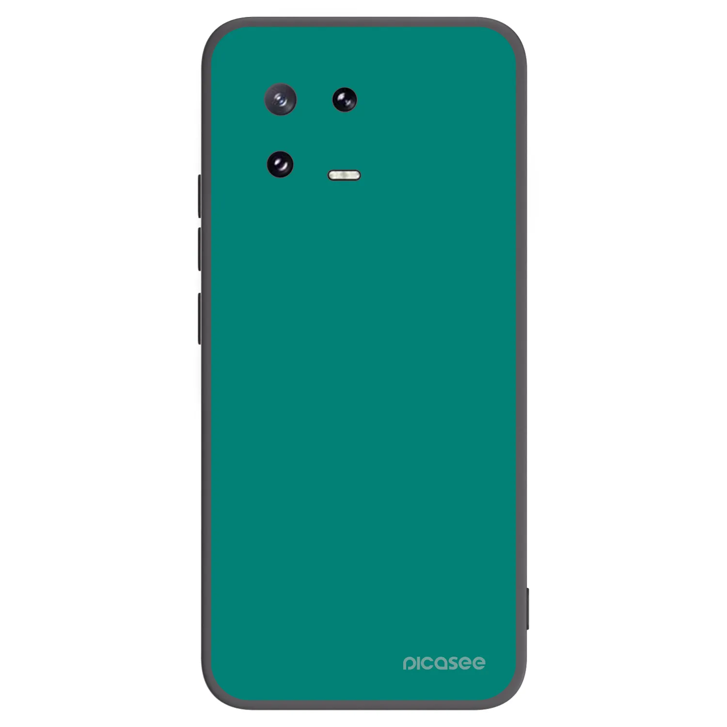Picasee Μαύρη θήκη σιλικόνης για Xiaomi 13 Pro - Emerald Mist