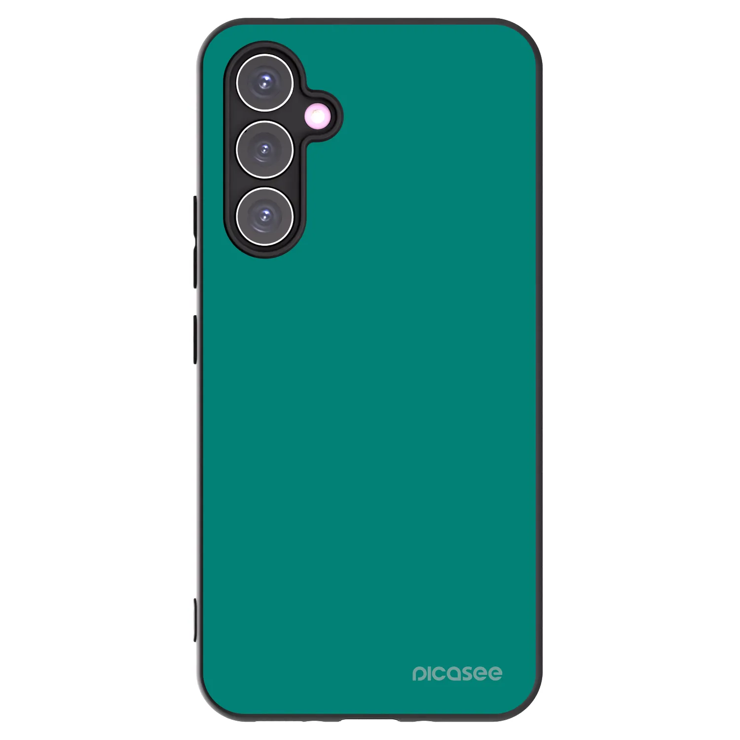 Picasee Μαύρη θήκη σιλικόνης για Samsung Galaxy A54 5G A546B - Emerald Mist