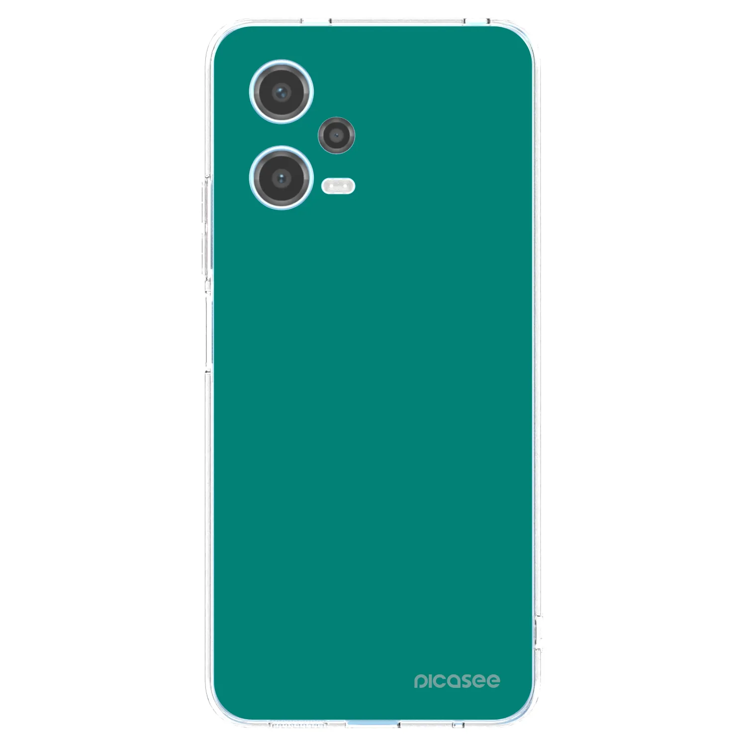 Picasee διαφανής θήκη σιλικόνης Xiaomi Redmi Note 12 5G - Emerald Mist