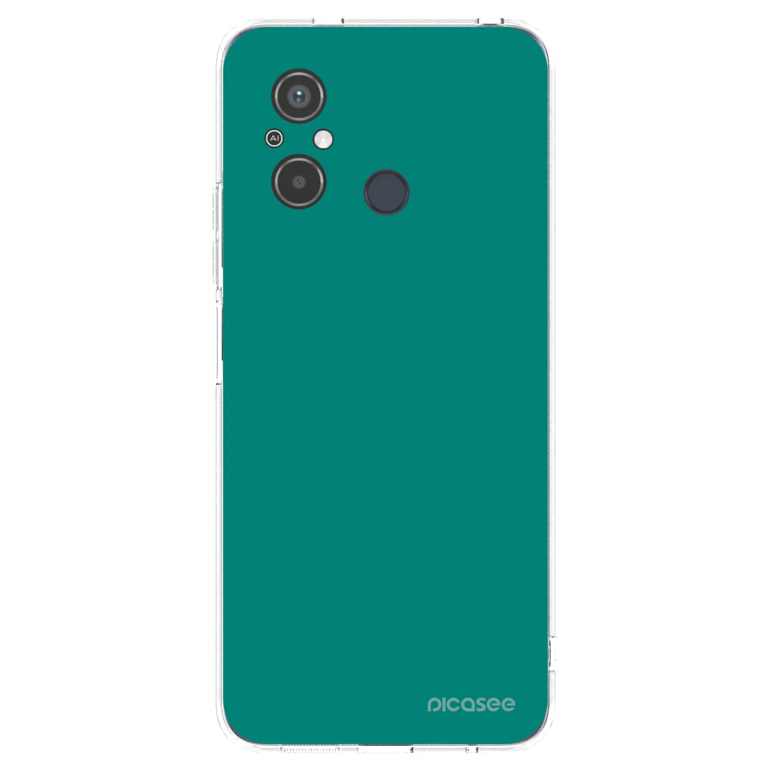 Picasee διαφανής θήκη σιλικόνης Xiaomi Redmi 12C - Emerald Mist