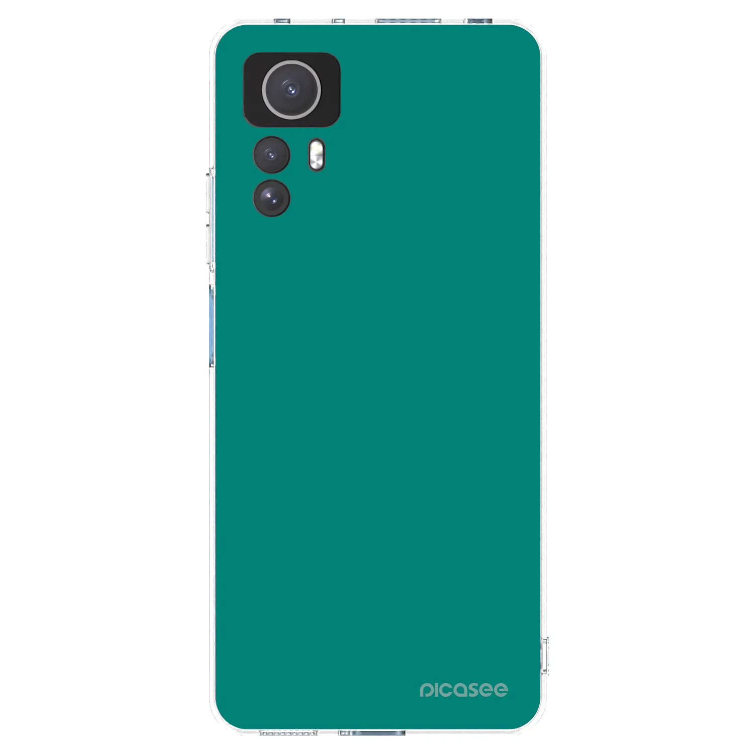 Picasee διαφανής θήκη σιλικόνης Xiaomi Redmi Note 12S - Emerald Mist