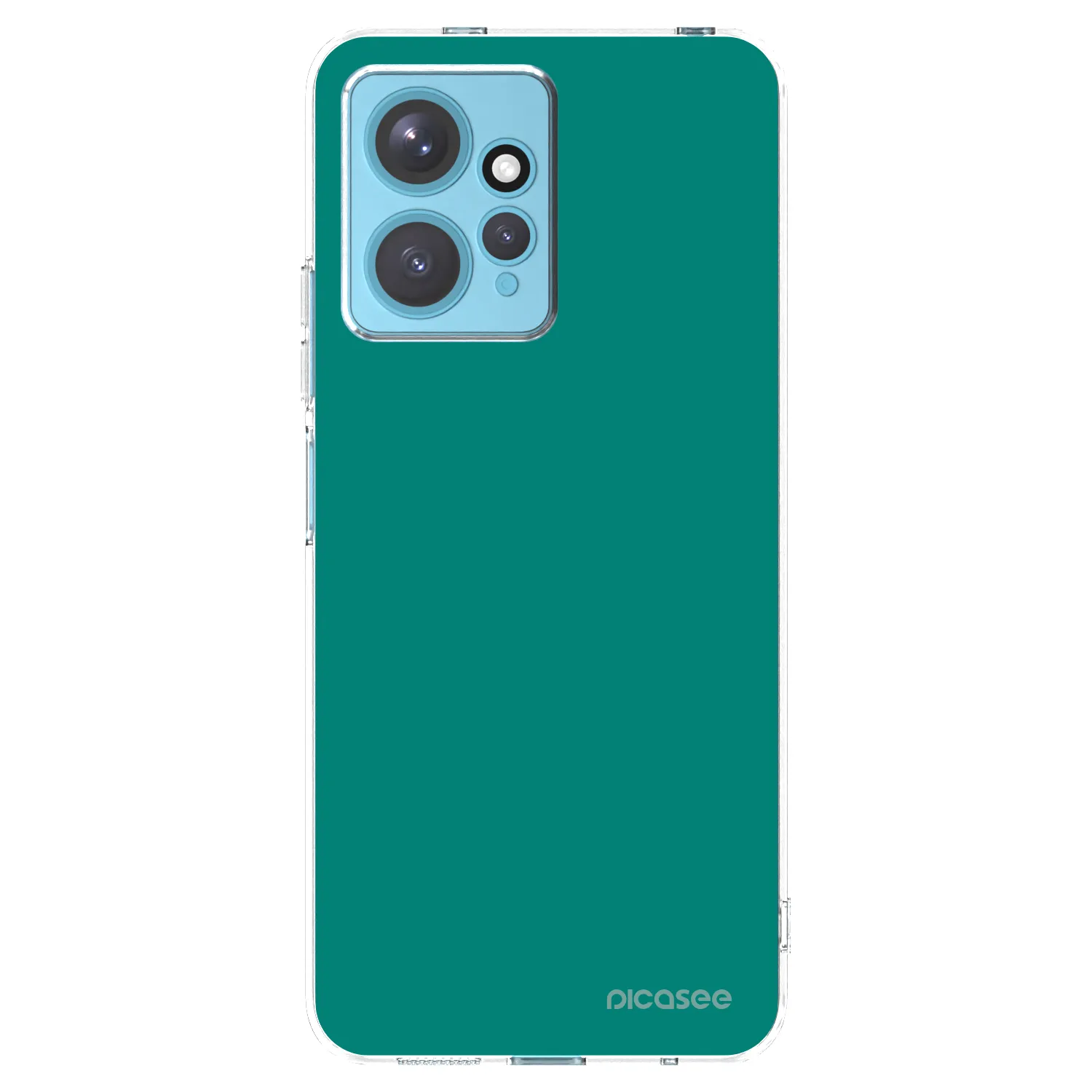 Picasee διαφανής θήκη σιλικόνης Xiaomi Redmi Note 12 4G - Emerald Mist