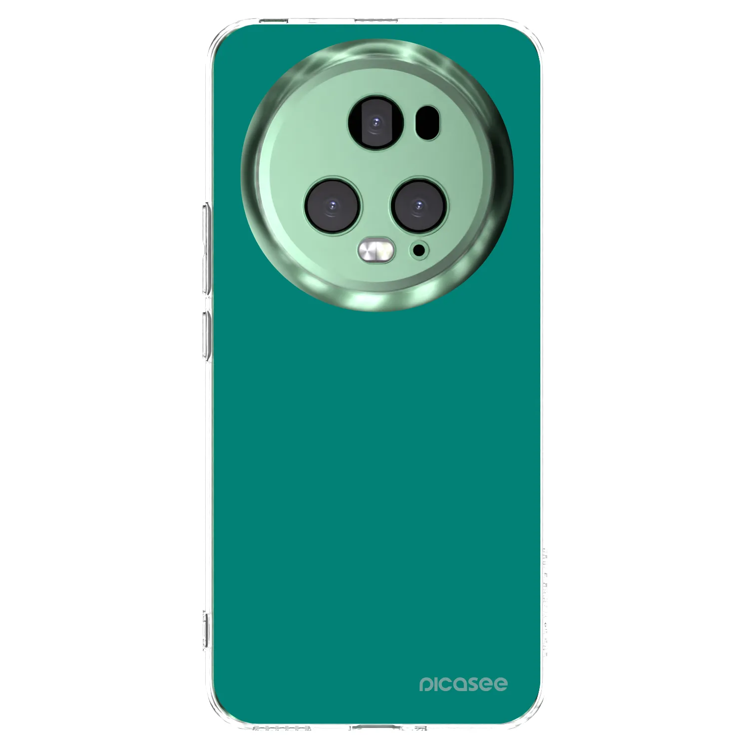 Picasee διαφανής θήκη σιλικόνης Honor Magic5 Pro - Emerald Mist