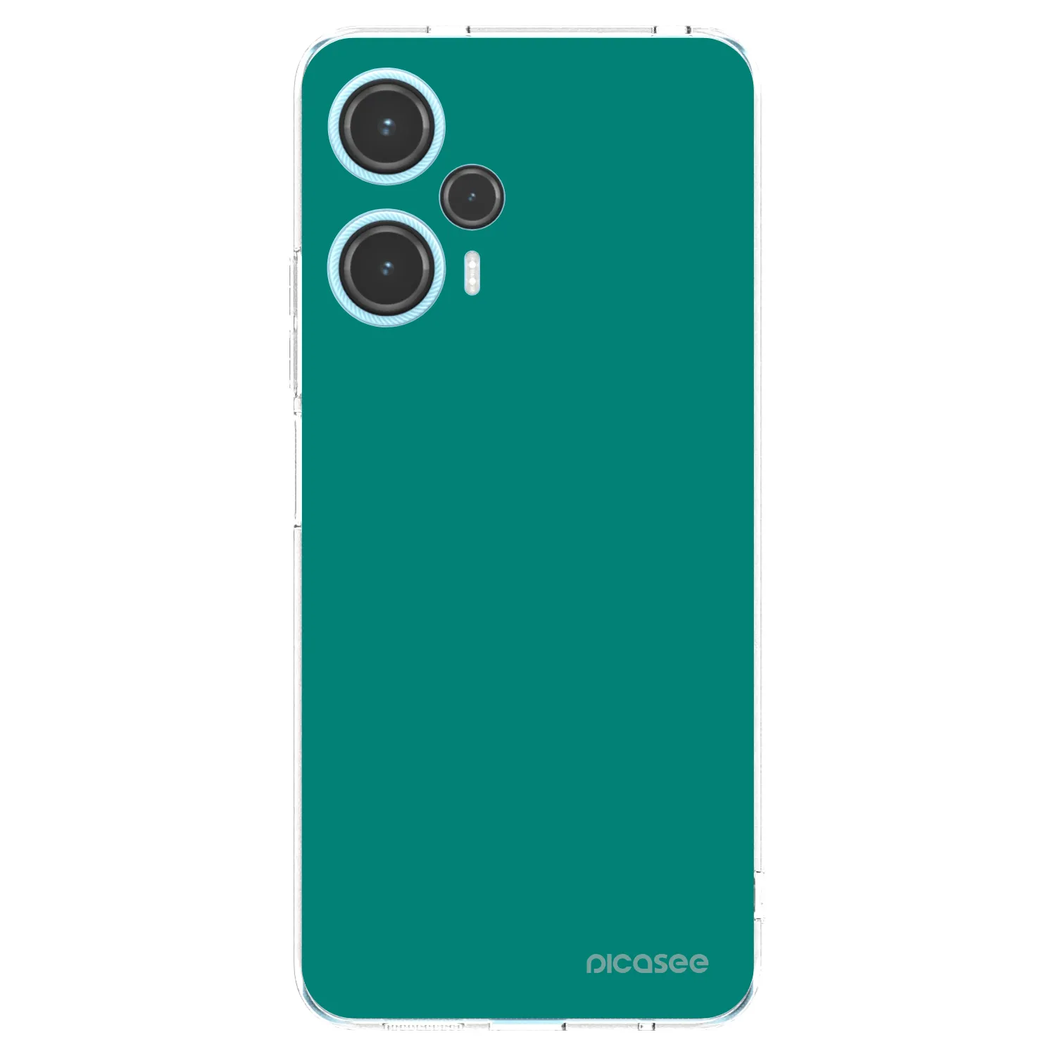 Picasee διαφανής θήκη σιλικόνης Xiaomi Poco F5 - Emerald Mist