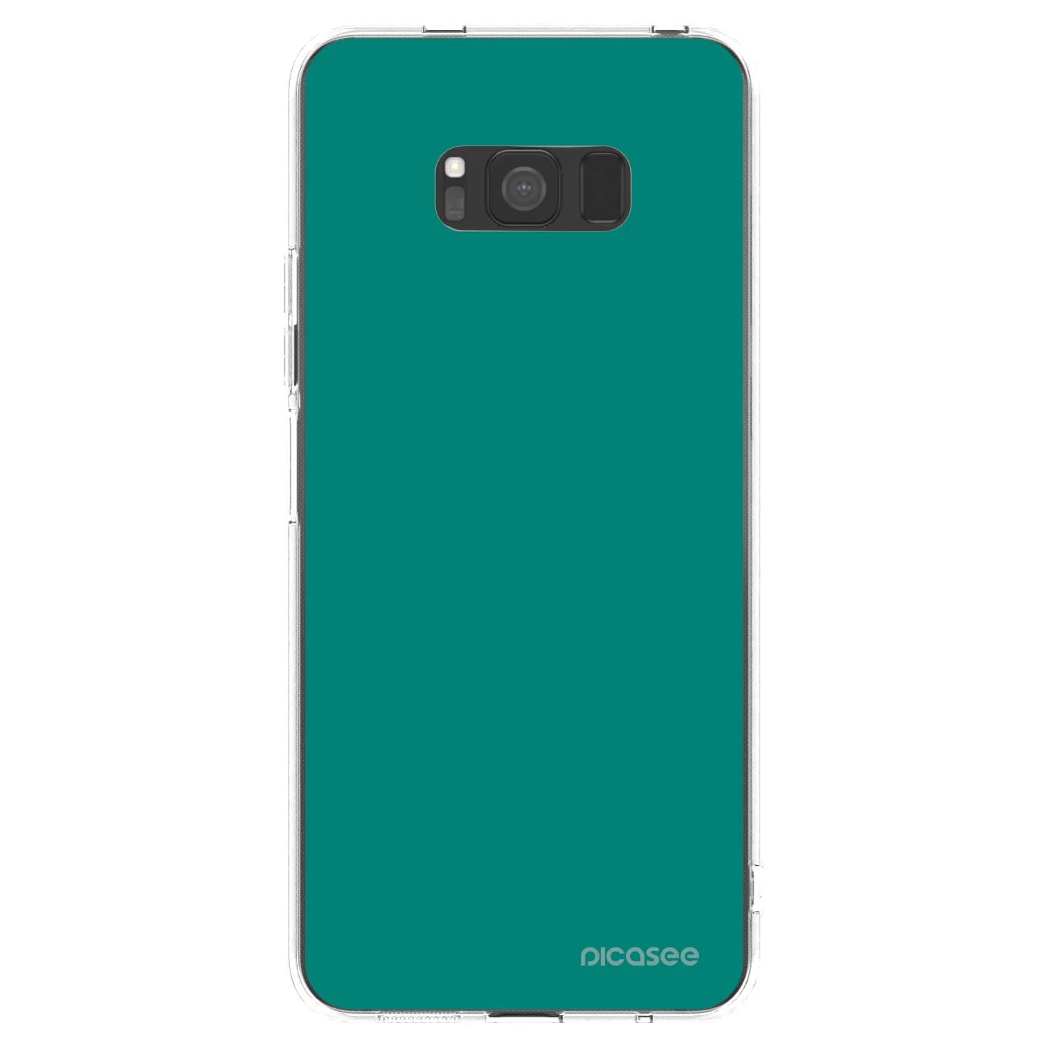 Picasee διαφανής θήκη σιλικόνης Samsung Galaxy S8 G950F - Emerald Mist