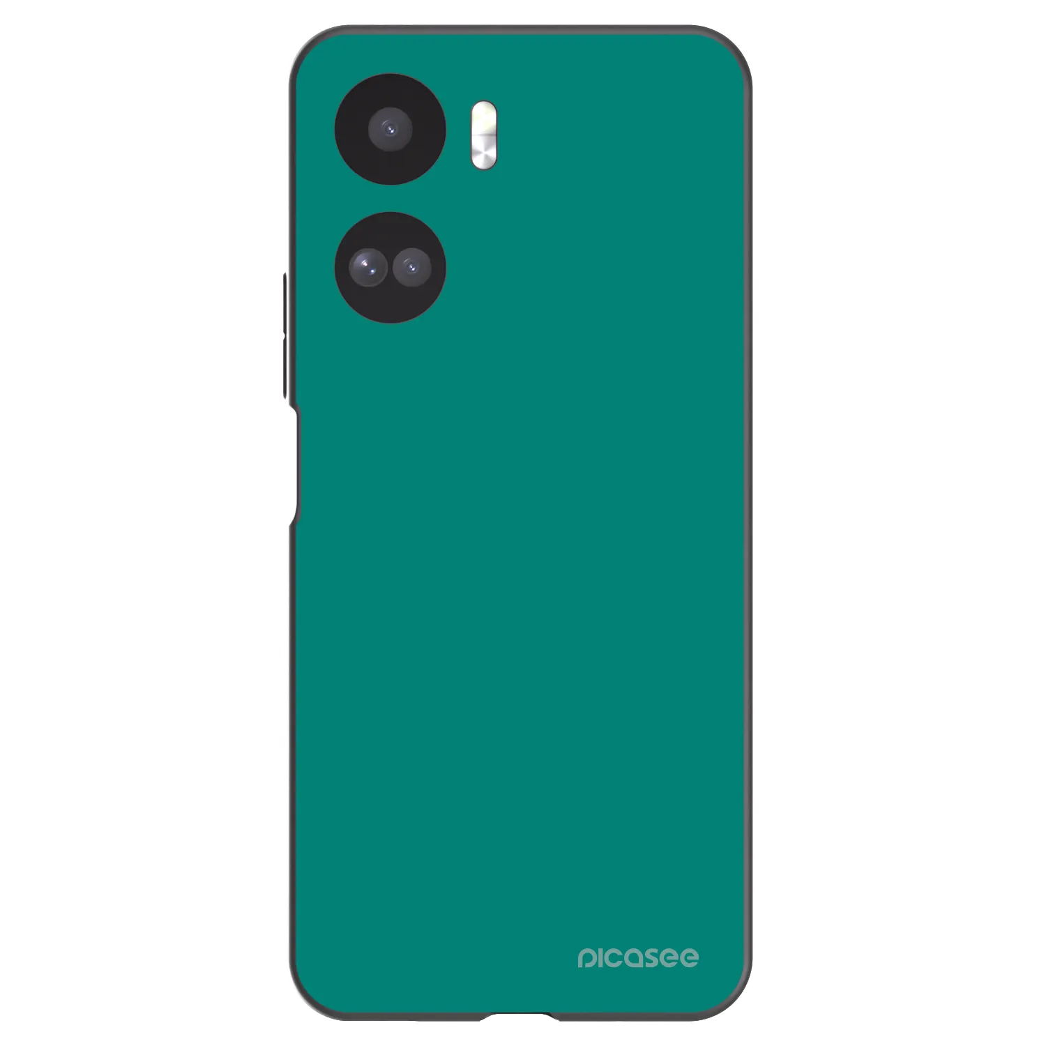 Picasee Μαύρη θήκη σιλικόνης για Honor 90 Lite 5G - Emerald Mist