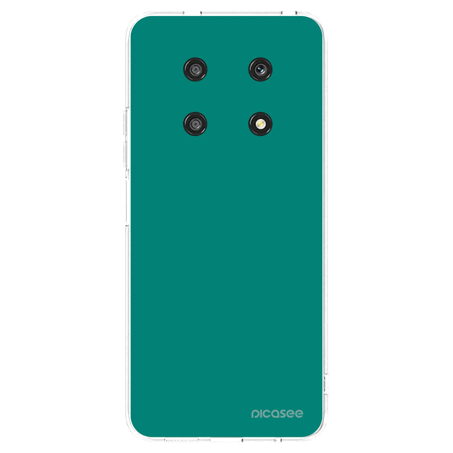 Picasee διαφανής θήκη σιλικόνης Honor Magic4 Lite 5G - Emerald Mist