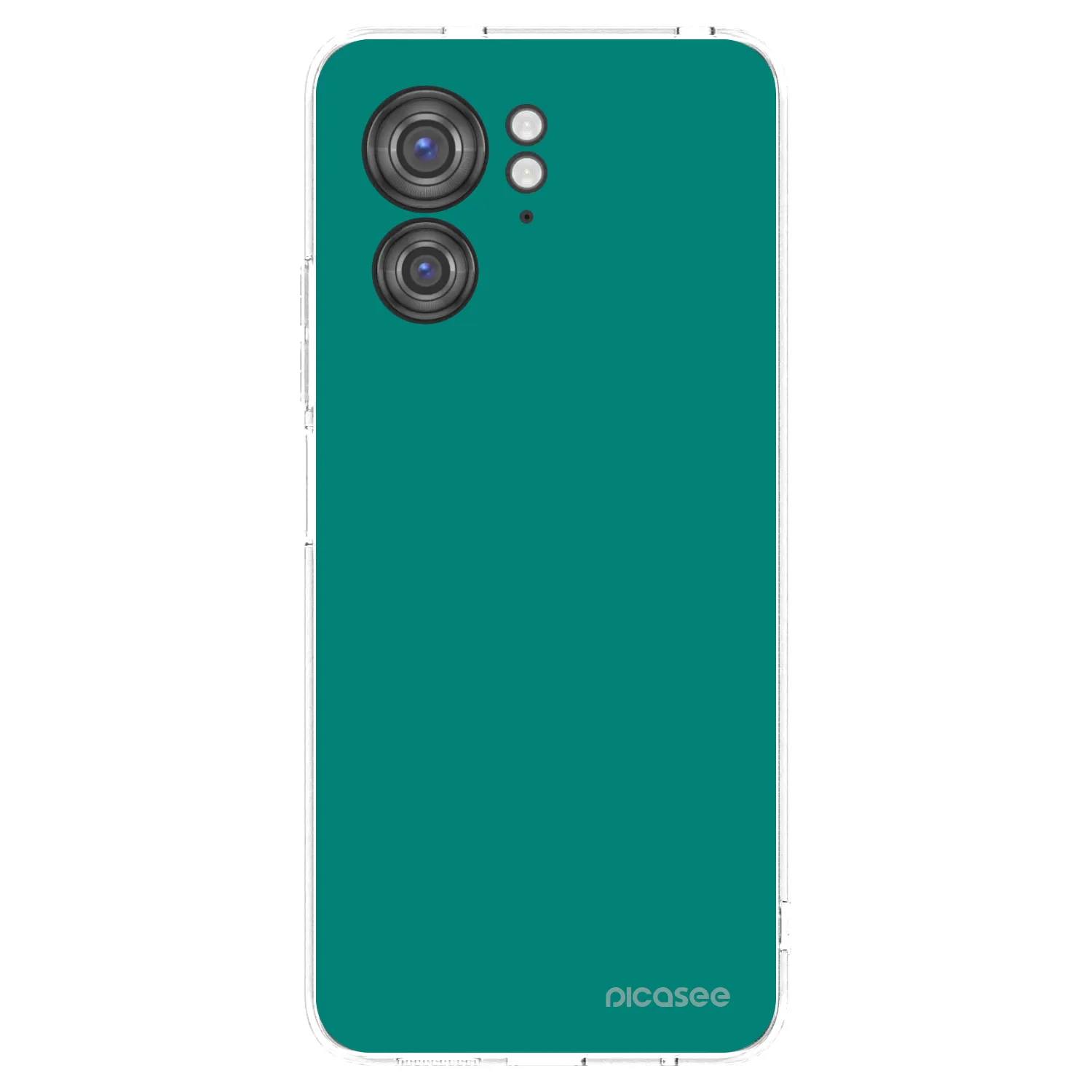 Picasee διαφανής θήκη σιλικόνης Motorola Edge 40 - Emerald Mist