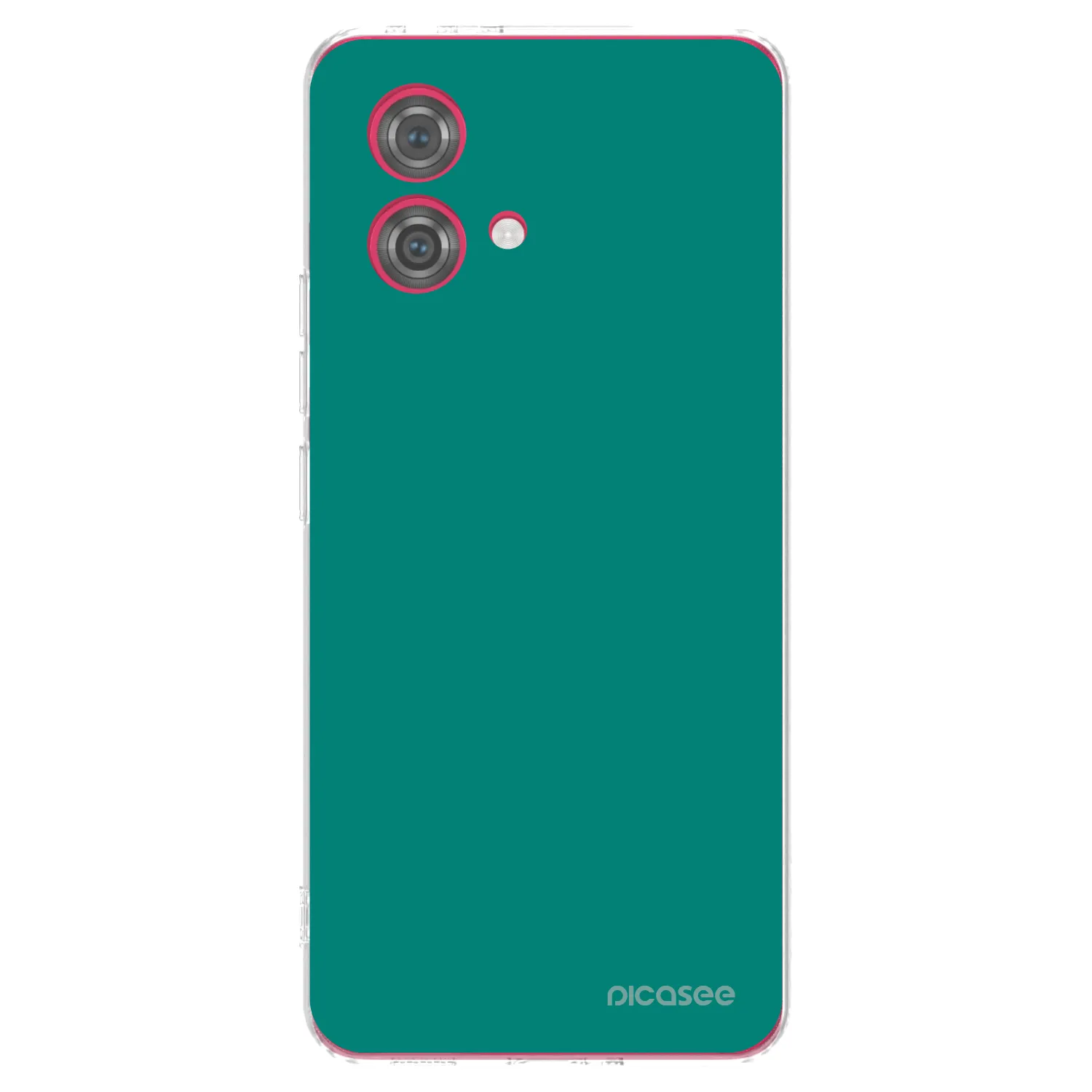 Picasee διαφανής θήκη σιλικόνης Motorola Moto G84 5G - Emerald Mist