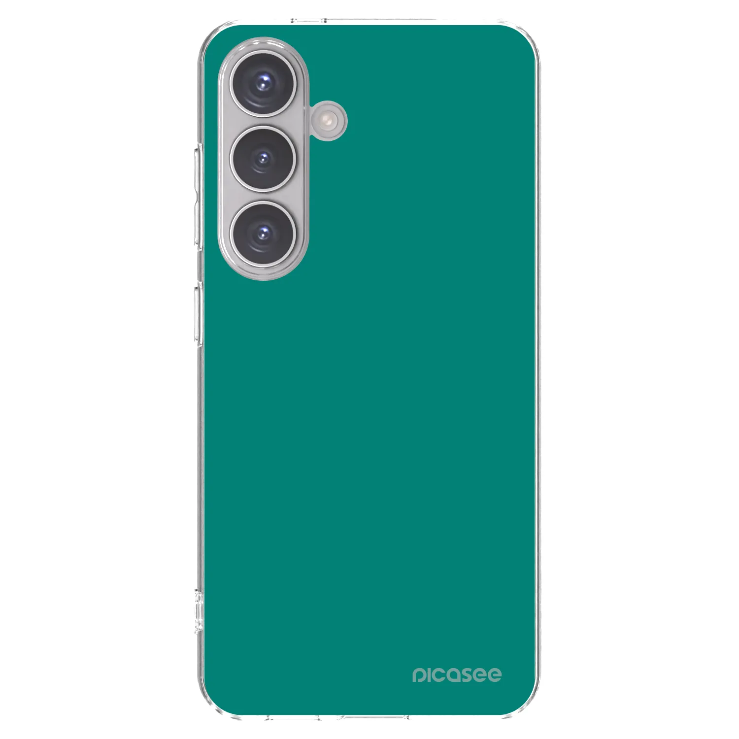 Picasee διαφανής θήκη σιλικόνης Samsung Galaxy S24 S921B 5G - Emerald Mist