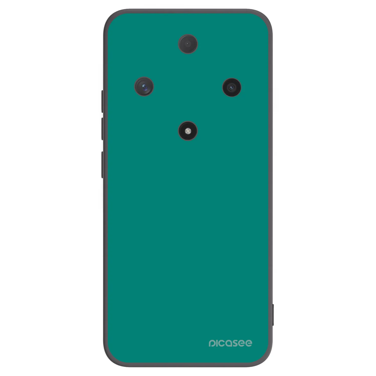 Picasee Μαύρη θήκη σιλικόνης για Honor Magic6 Lite 5G - Emerald Mist