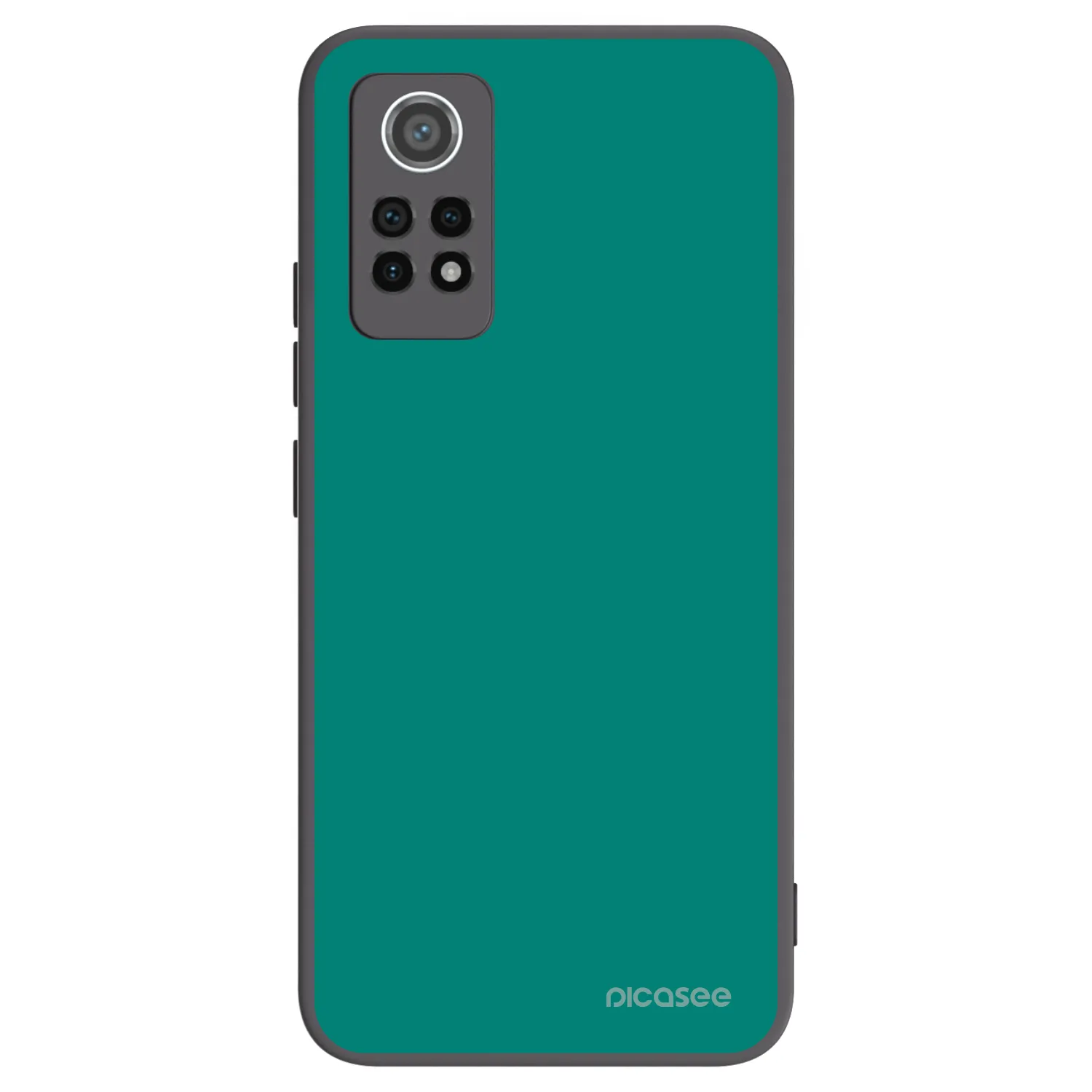Picasee Μαύρη θήκη σιλικόνης για Xiaomi Redmi Note 12 Pro 4G - Emerald Mist