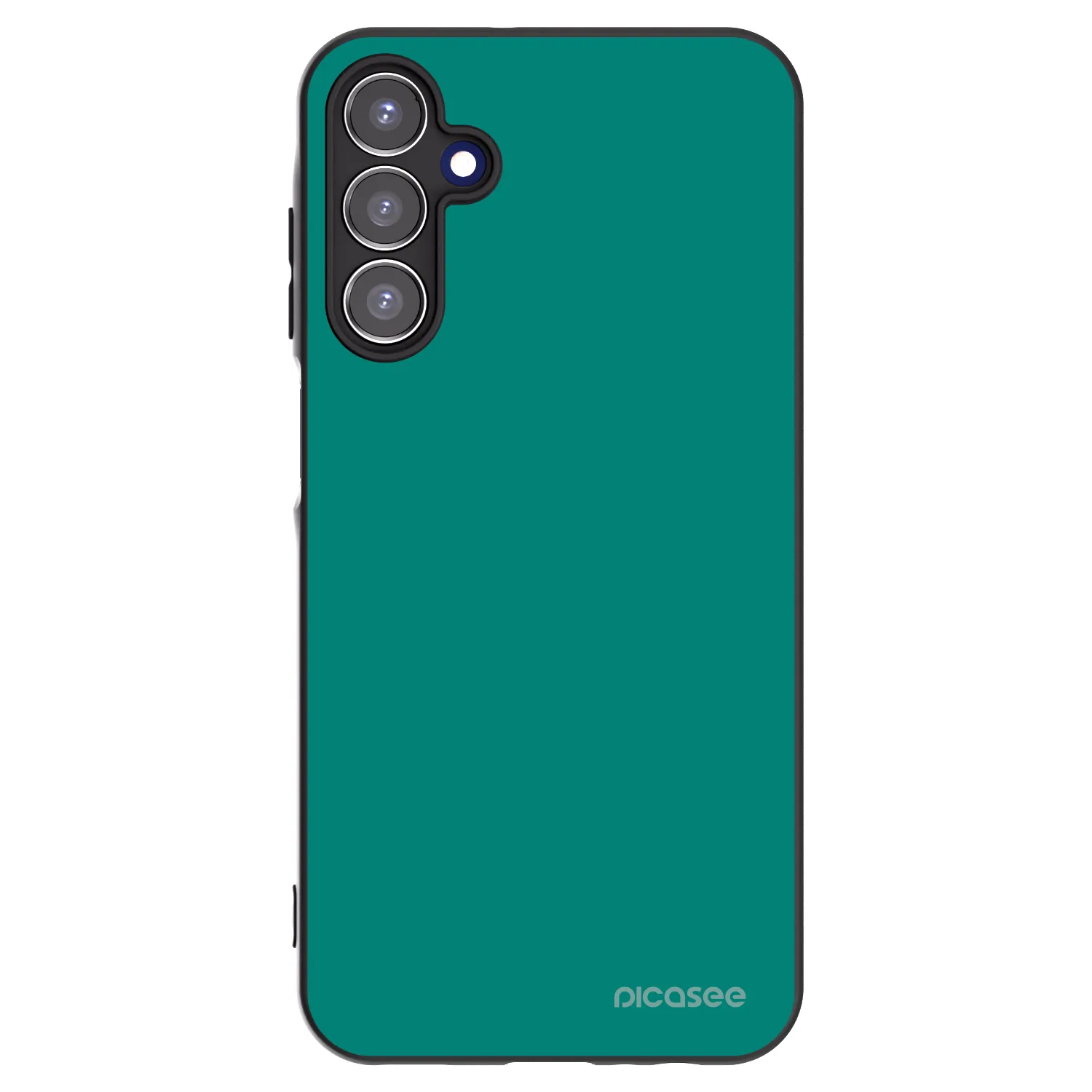 Picasee Μαύρη θήκη σιλικόνης για Samsung Galaxy A15 A155F 4G - Emerald Mist