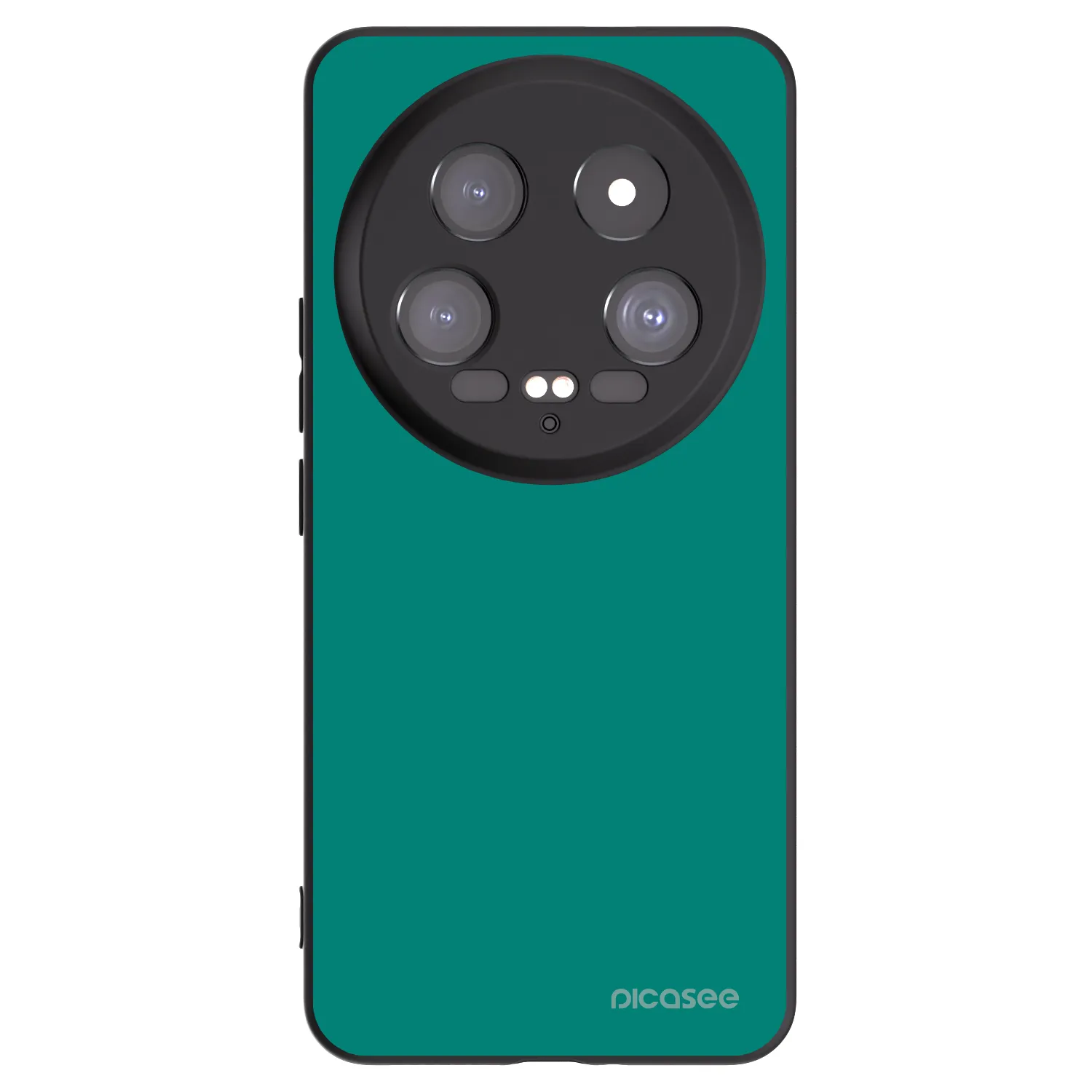 Picasee Μαύρη θήκη σιλικόνης για Xiaomi 14 Ultra - Emerald Mist