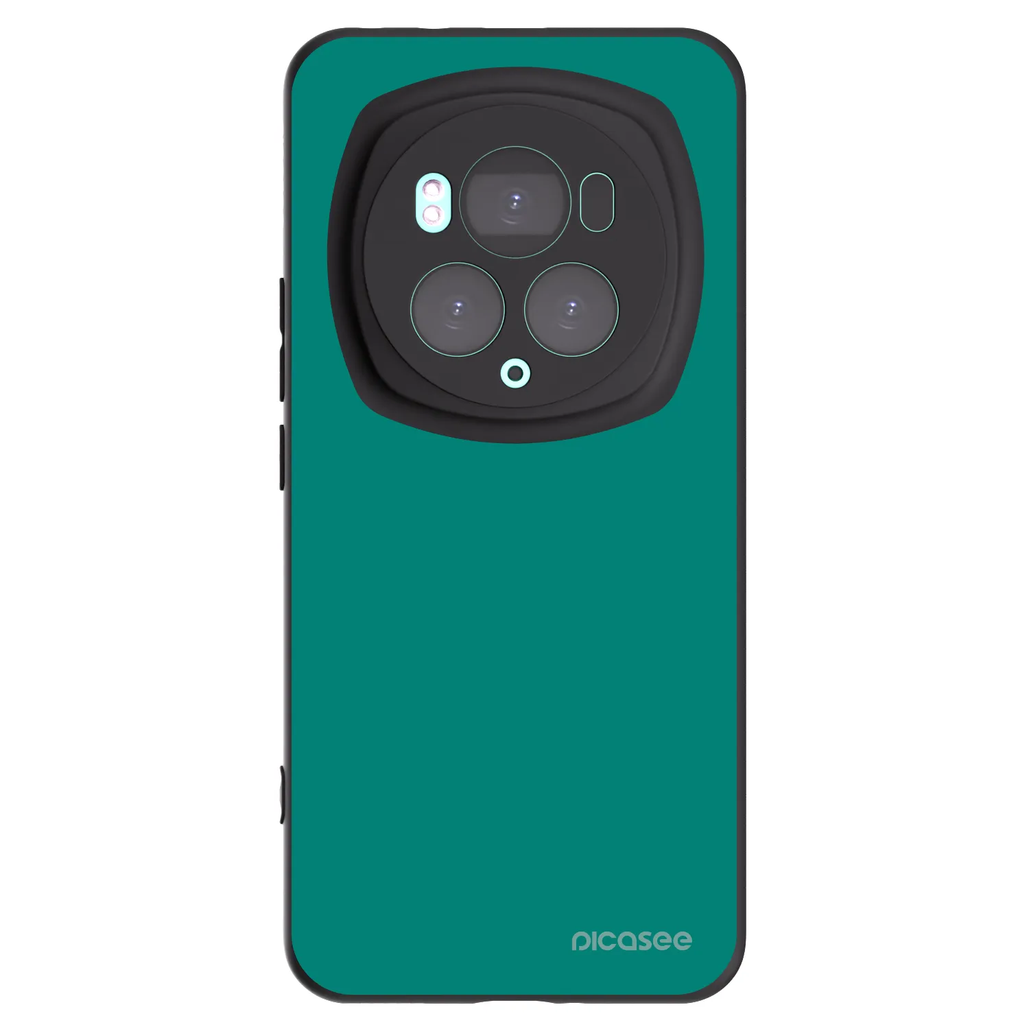 Picasee Μαύρη θήκη σιλικόνης για Honor Magic6 Pro - Emerald Mist