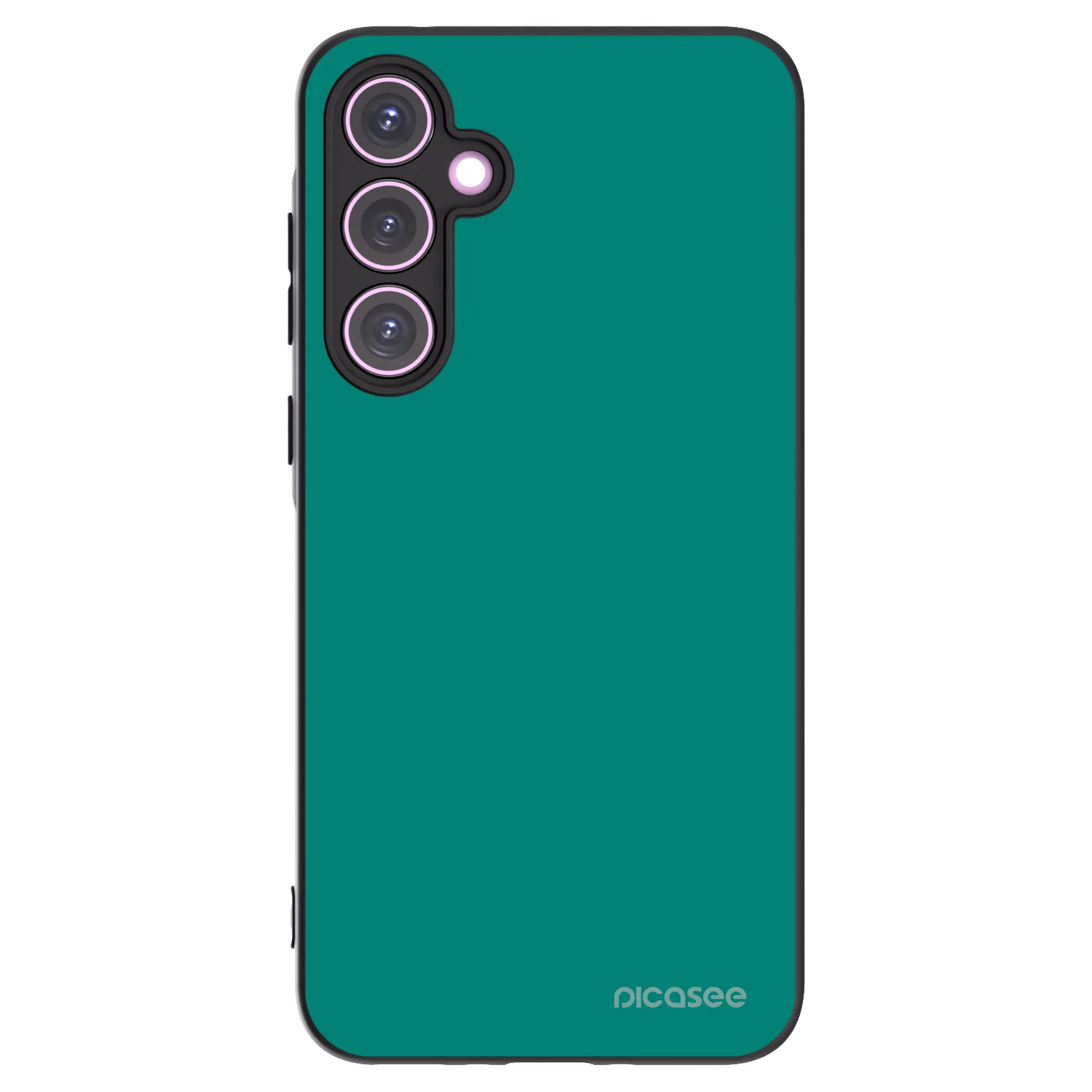 Picasee Μαύρη θήκη σιλικόνης για Samsung Galaxy A35 5G A356B - Emerald Mist