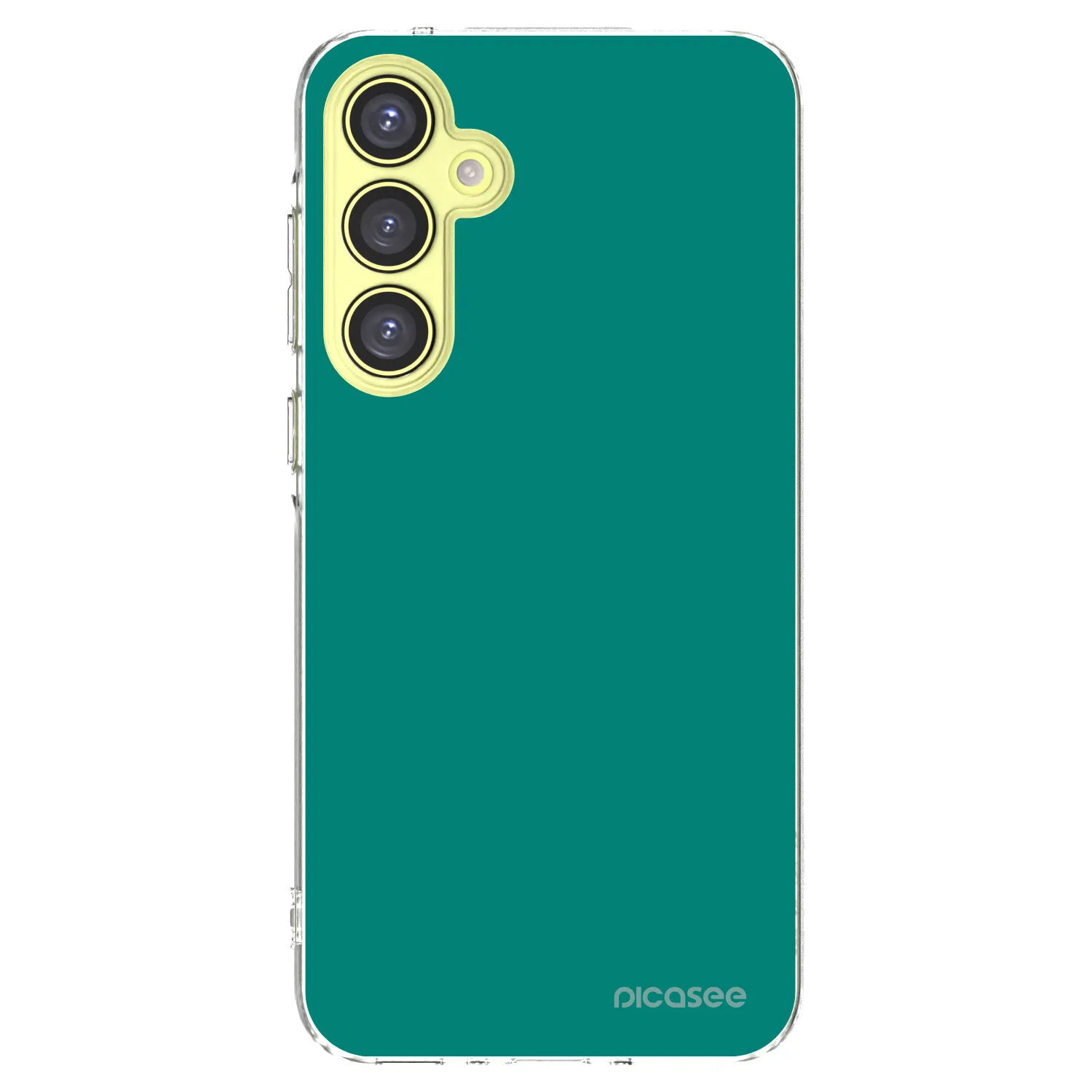 Picasee διαφανής θήκη σιλικόνης Samsung Galaxy A35 5G A356B - Emerald Mist