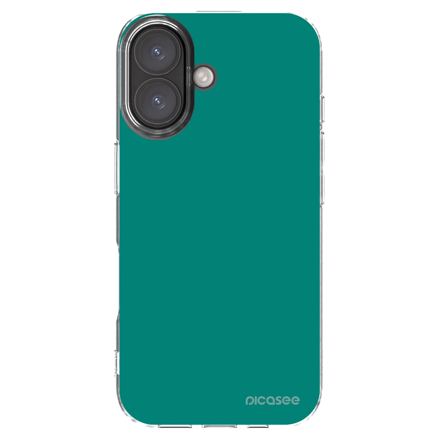 Picasee διαφανής θήκη σιλικόνης Apple iPhone 16 - Emerald Mist