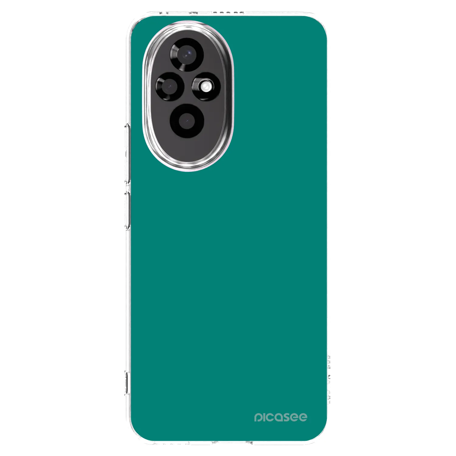 Picasee διαφανής θήκη σιλικόνης Honor 200 Pro 5G - Emerald Mist