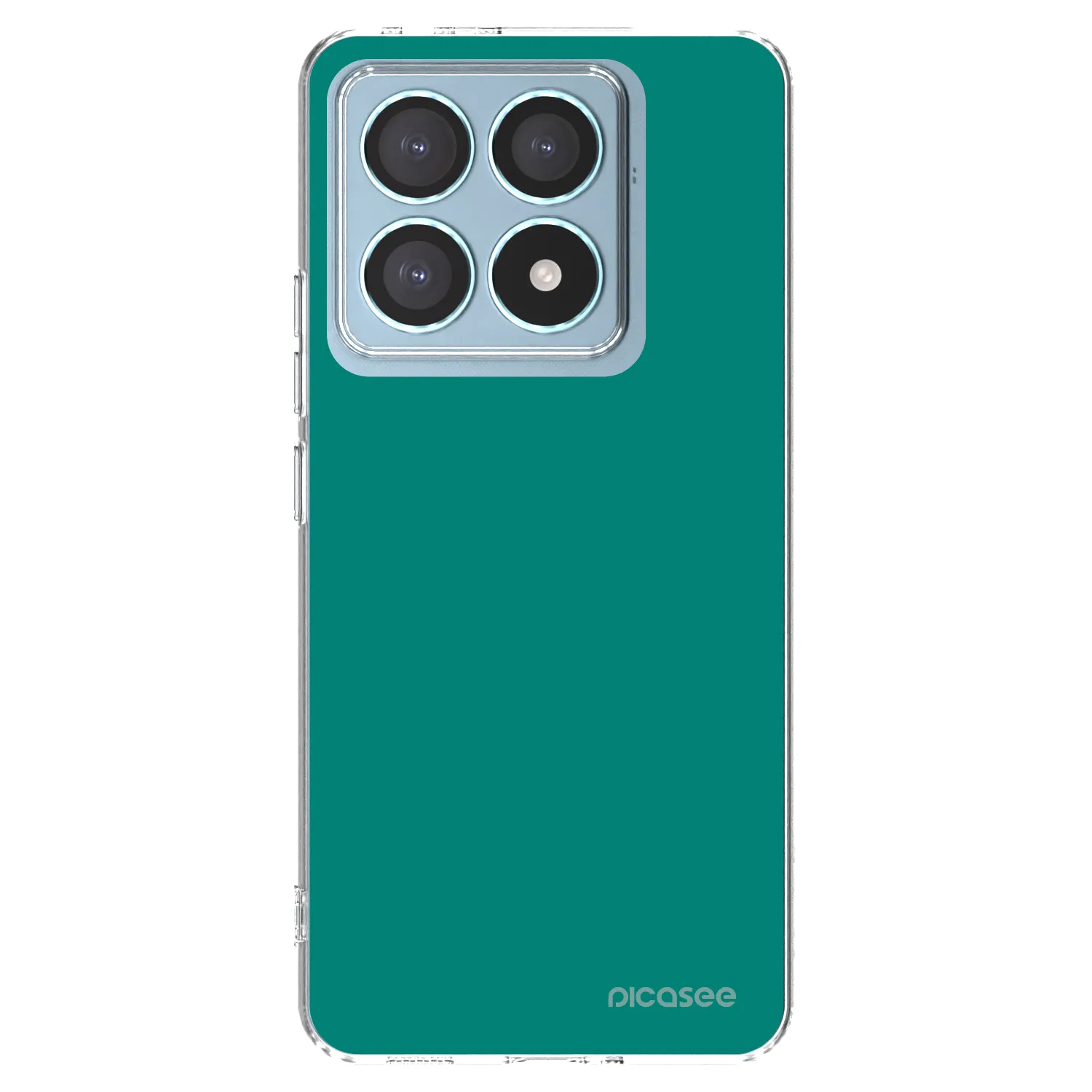 Picasee διαφανής θήκη σιλικόνης Xiaomi 14T Pro - Emerald Mist