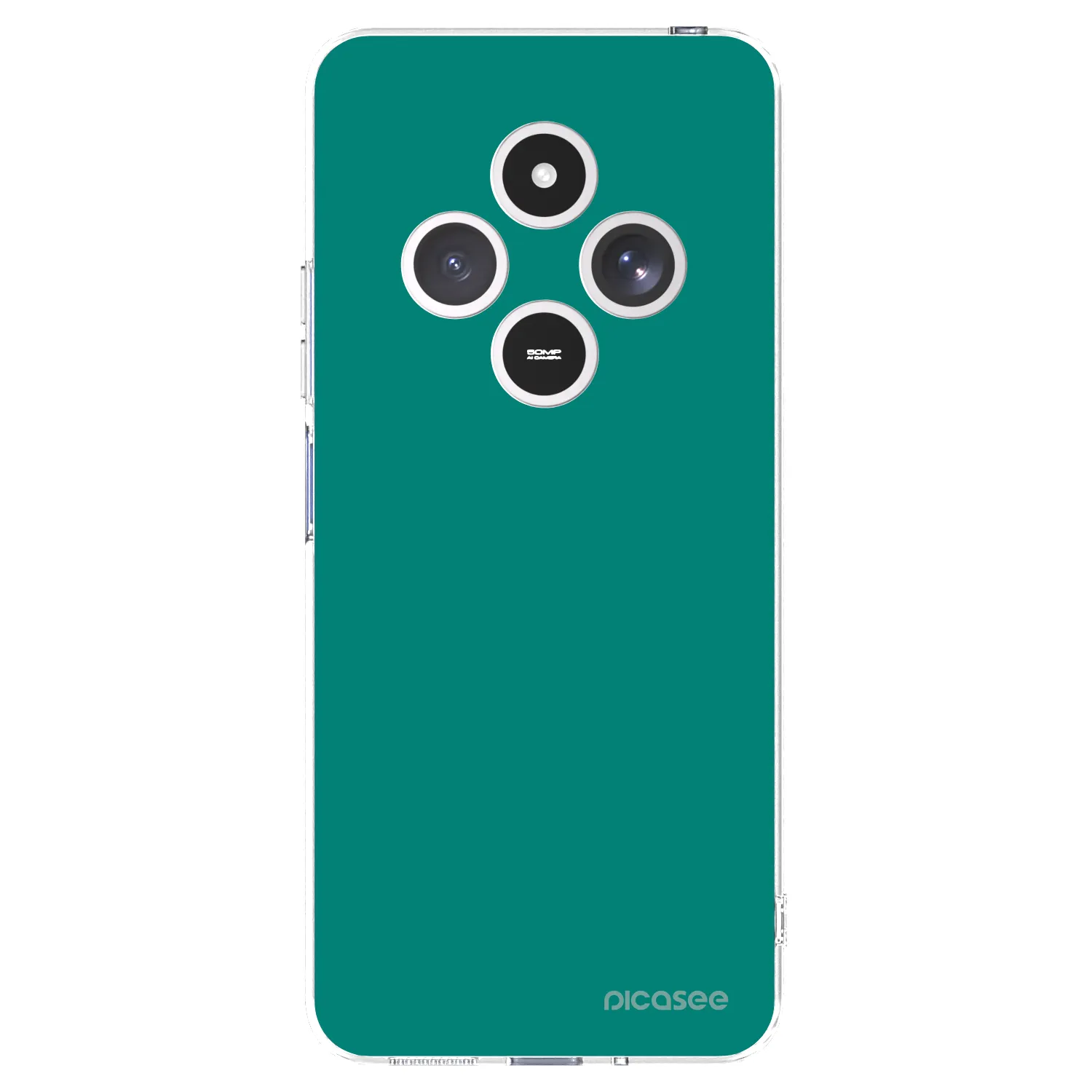 Picasee διαφανής θήκη σιλικόνης Xiaomi Redmi 14C - Emerald Mist