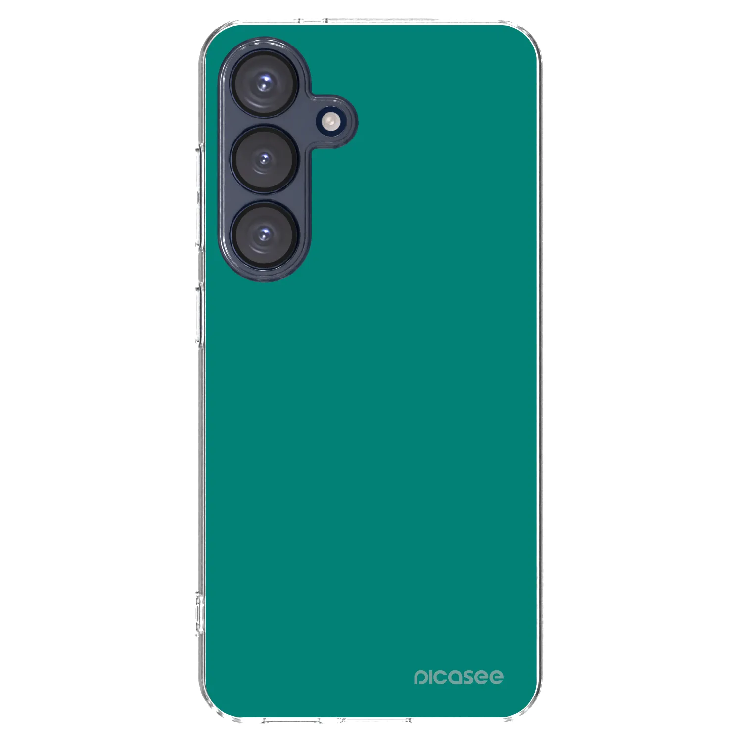 Picasee διαφανής θήκη σιλικόνης Samsung Galaxy S25 5G - Emerald Mist
