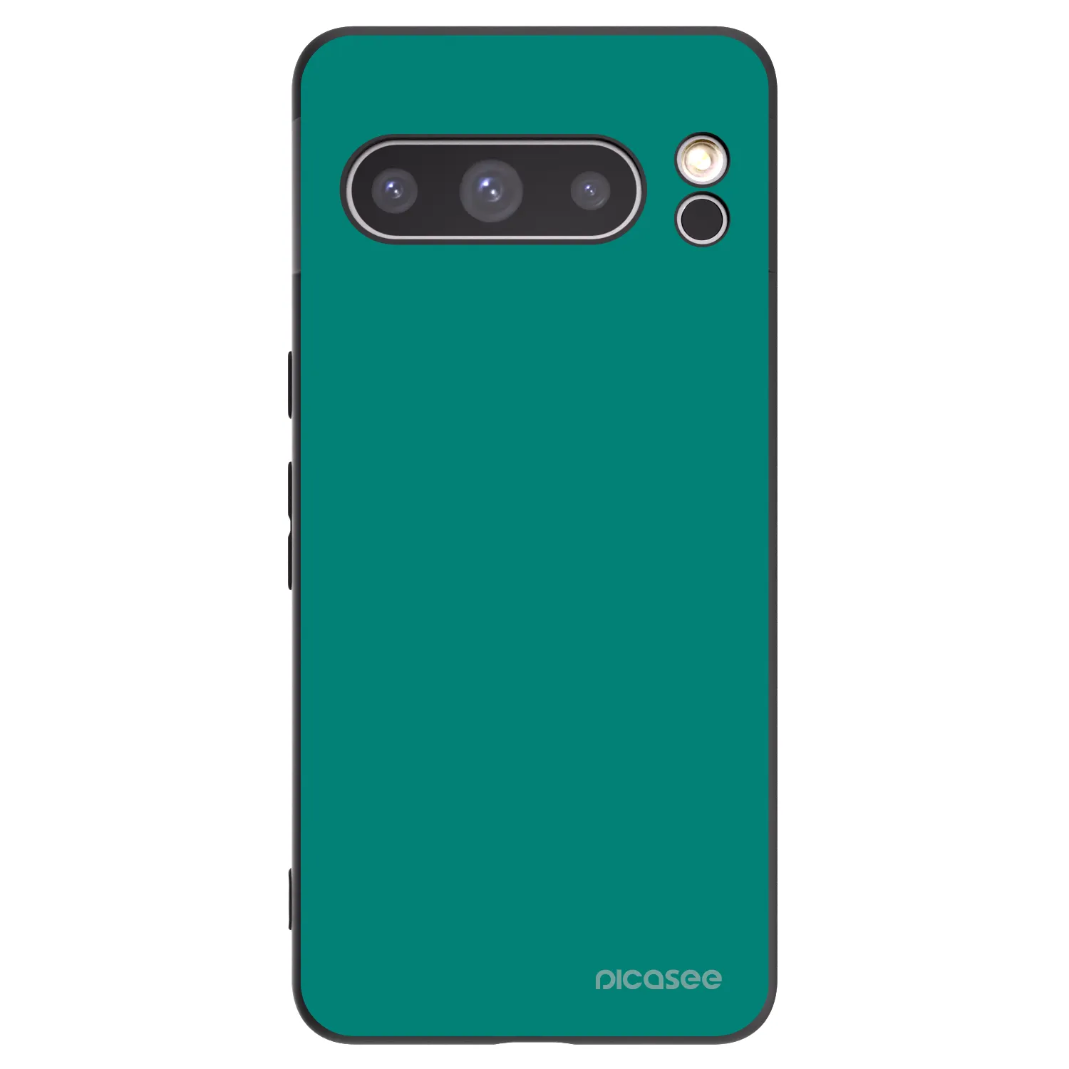 Picasee Μαύρη θήκη σιλικόνης για Google Pixel 8 Pro - Emerald Mist