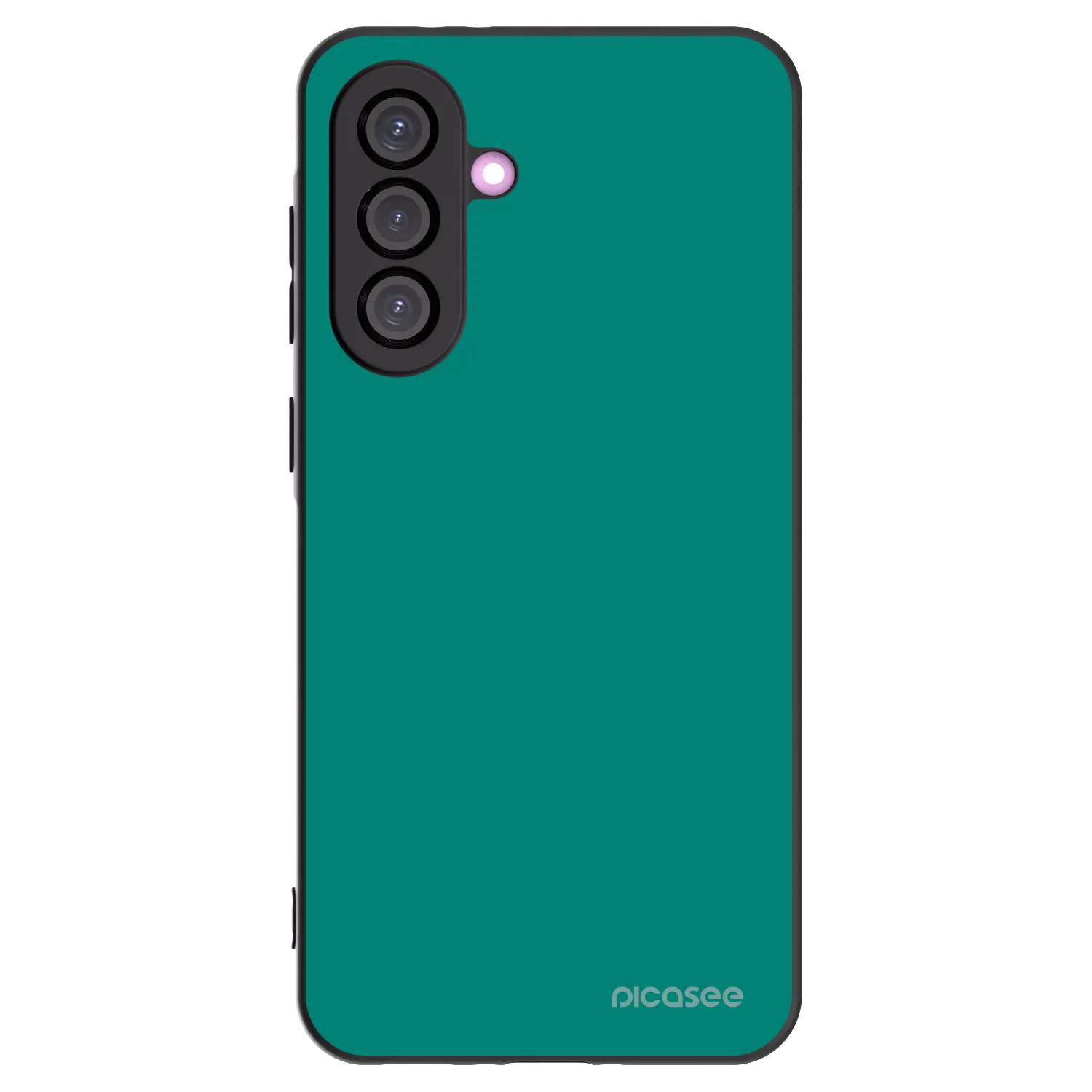 Picasee Μαύρη θήκη σιλικόνης για Samsung Galaxy A36 5G - Emerald Mist