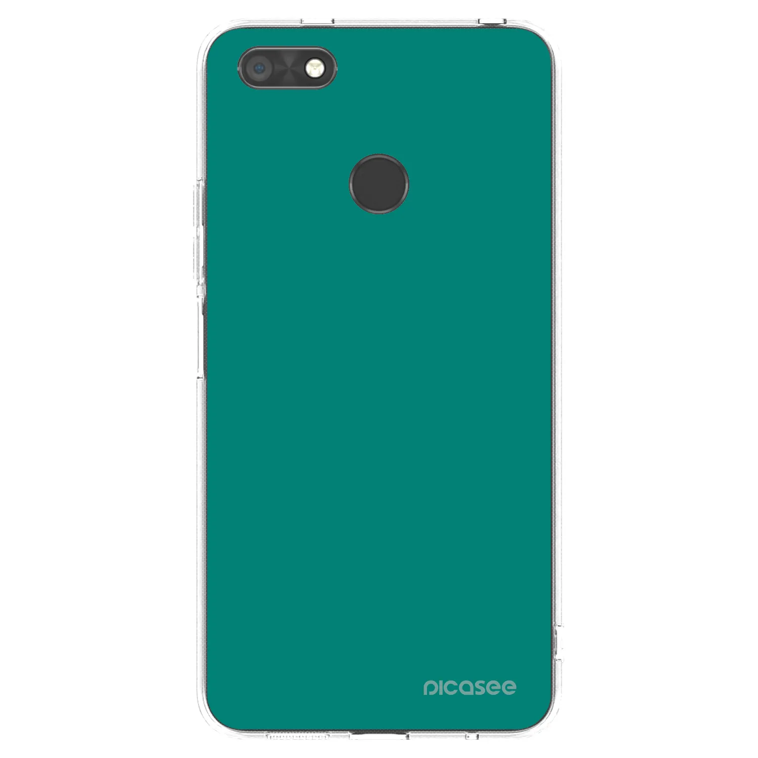 Picasee διαφανής θήκη σιλικόνης Huawei P9 Lite Mini - Emerald Mist