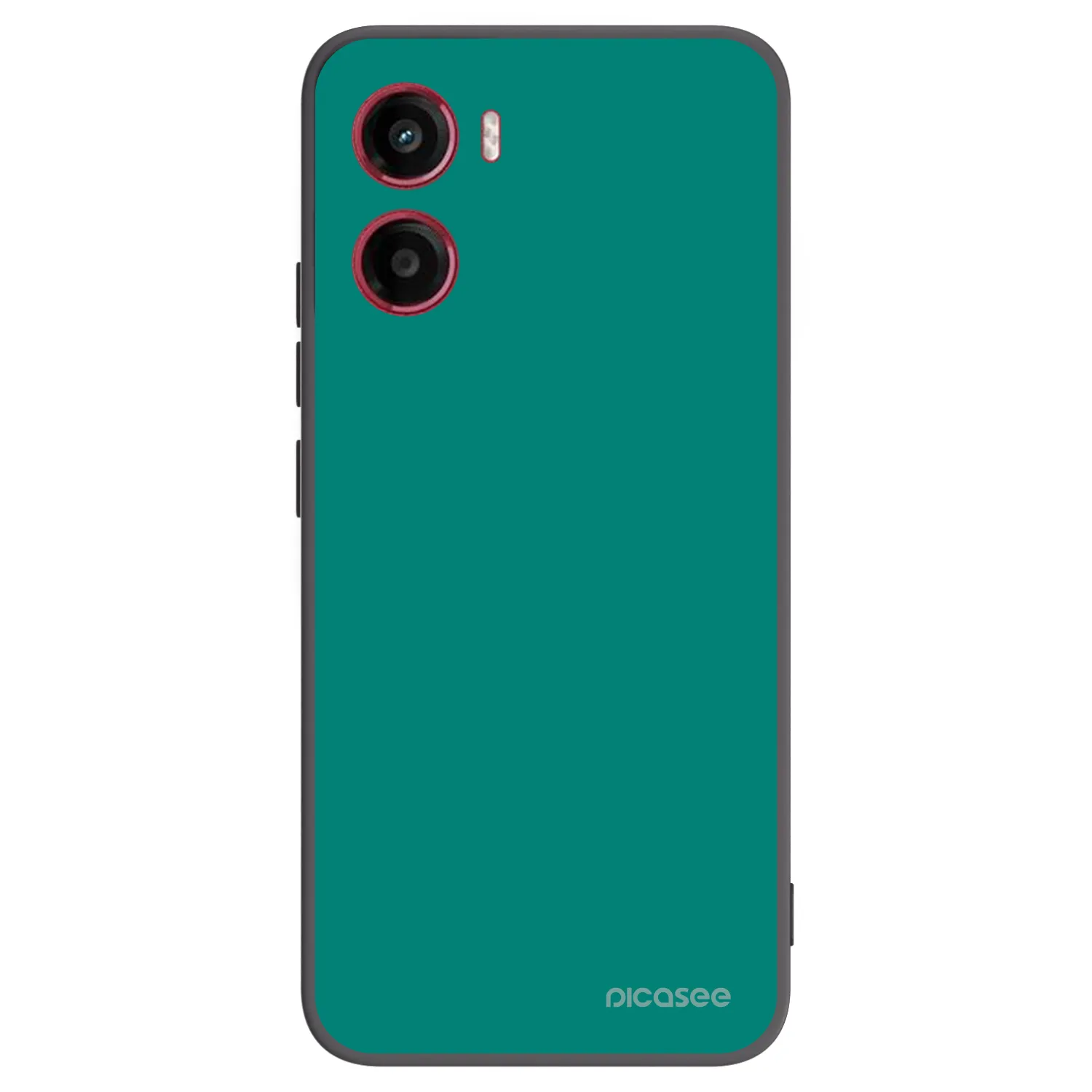 Picasee Μαύρη θήκη σιλικόνης για Motorola Moto G05 - Emerald Mist