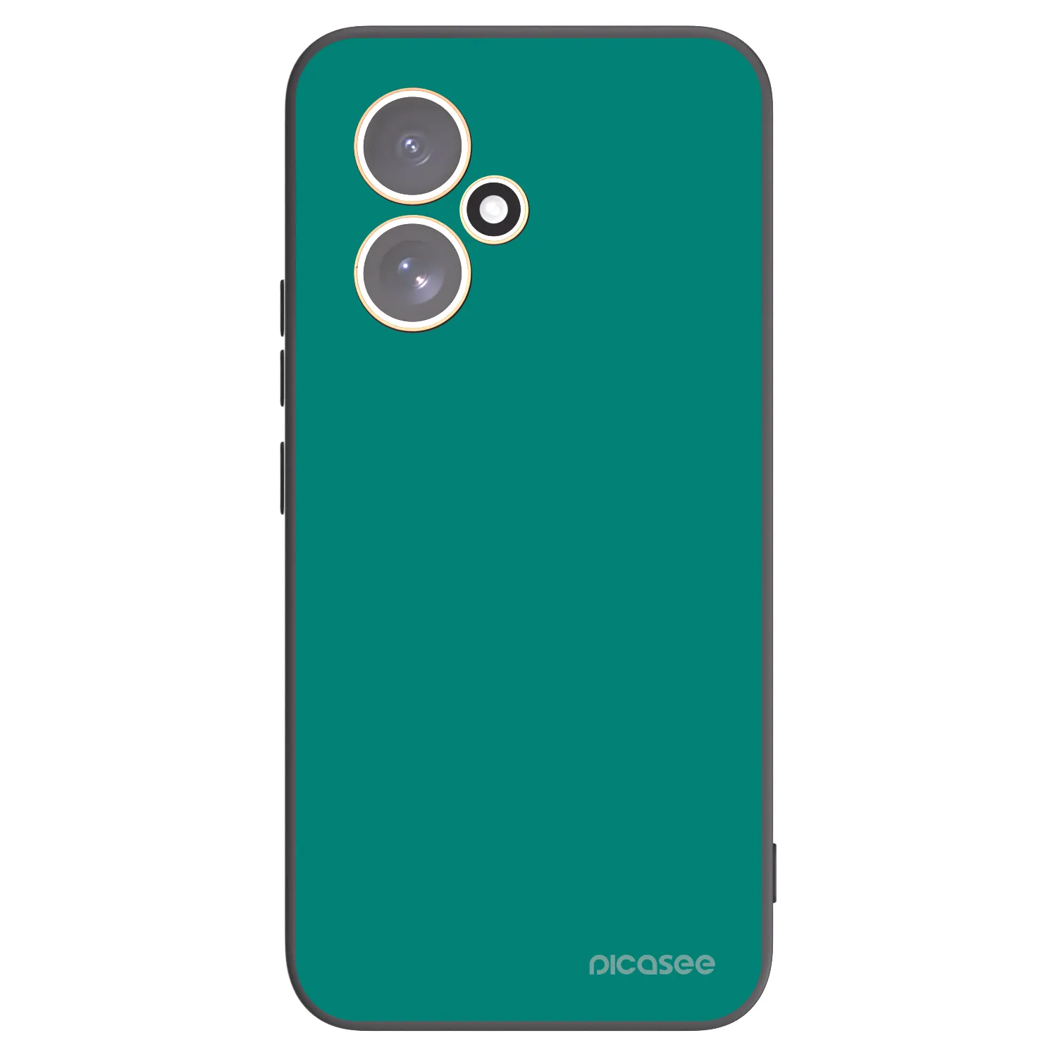 Picasee Μαύρη θήκη σιλικόνης για Honor 400 5G - Emerald Mist