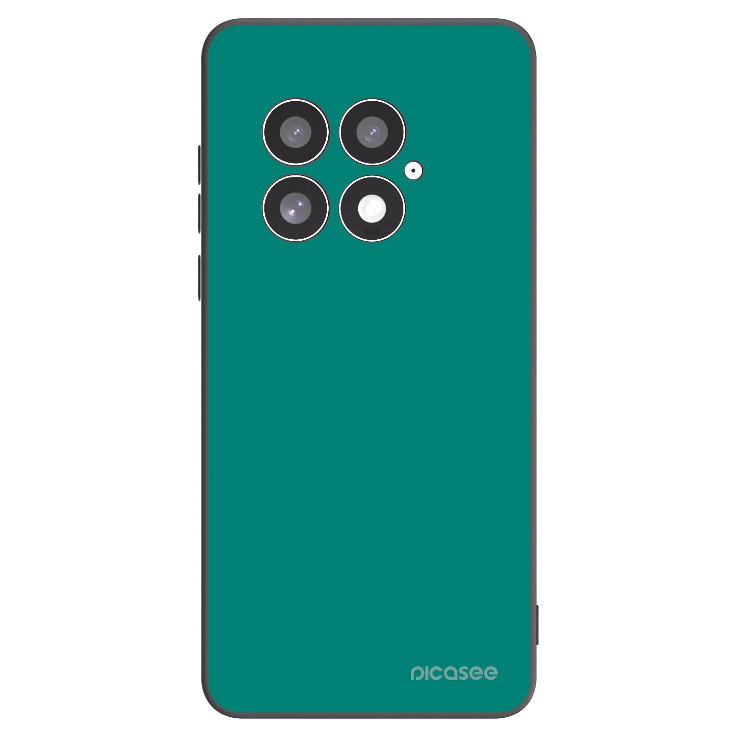 Picasee Μαύρη θήκη σιλικόνης για OnePlus 13 5G - Emerald Mist