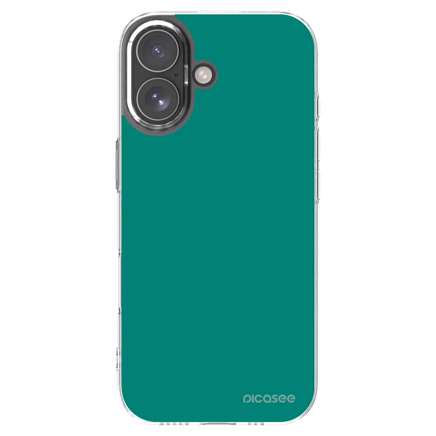 Picasee διαφανής θήκη σιλικόνης Apple iPhone 17 - Emerald Mist